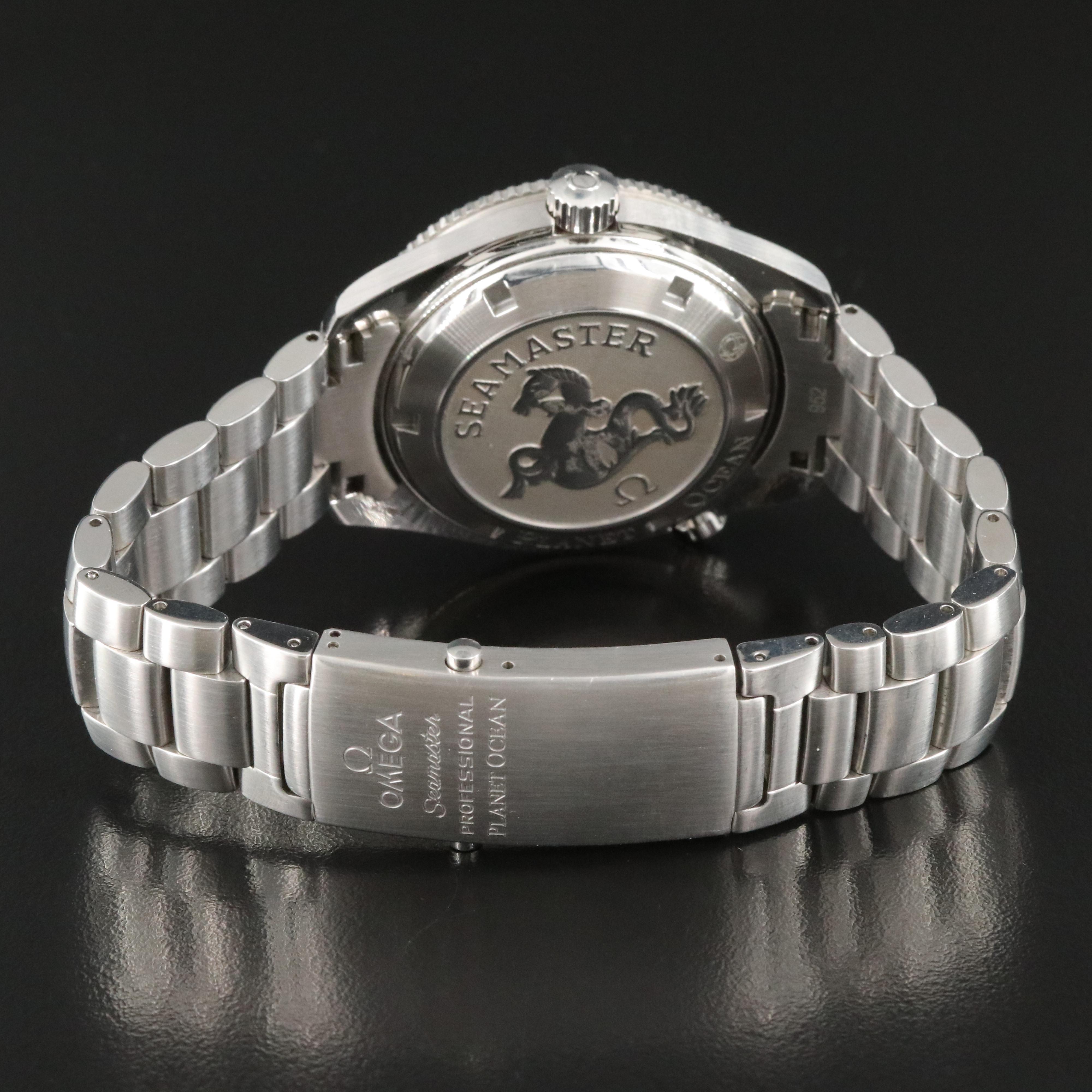 Omega Seamaster Planet Ocean Orange 42 MM Steel Automatic Watch