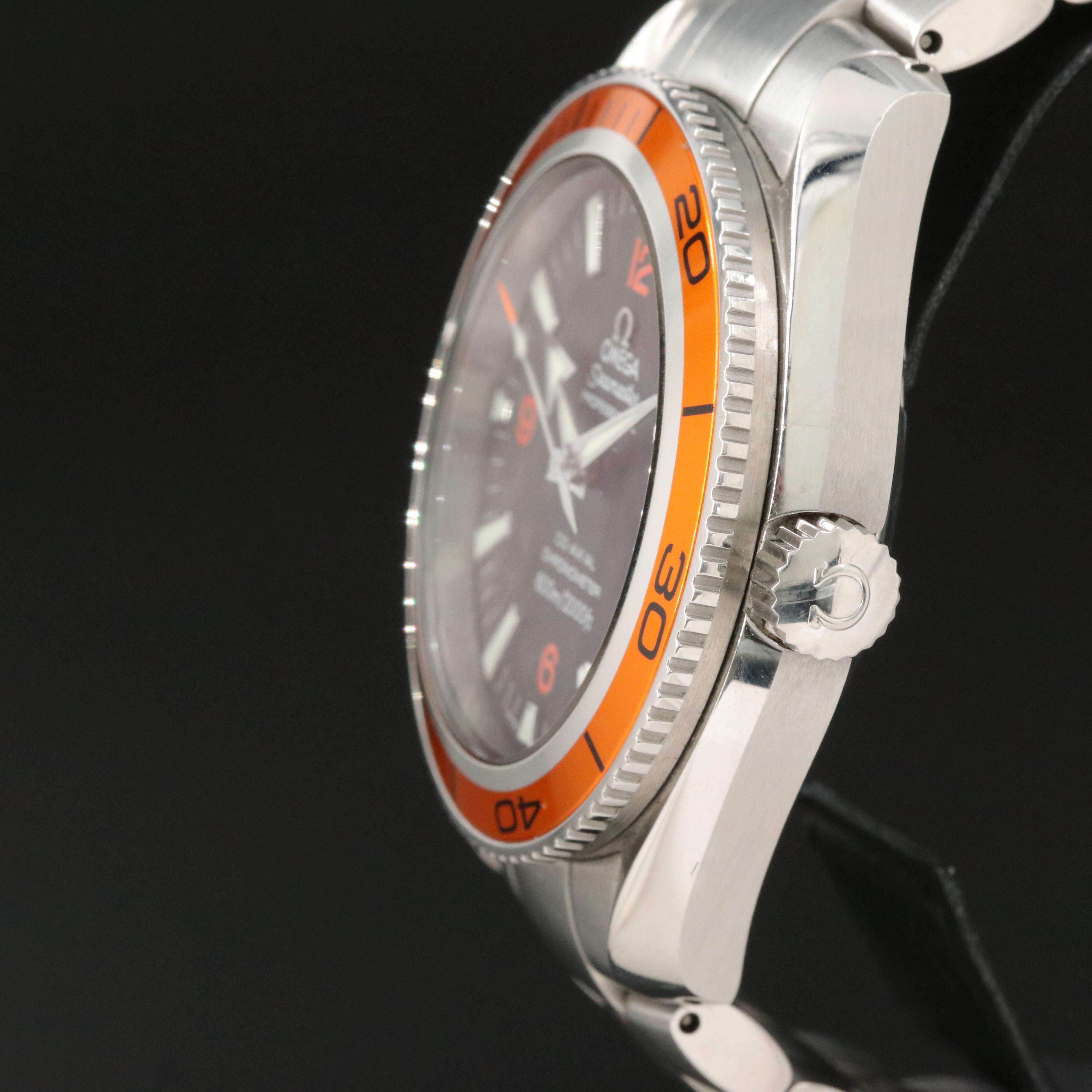 Omega Seamaster Planet Ocean Orange 42 MM Steel Automatic Watch