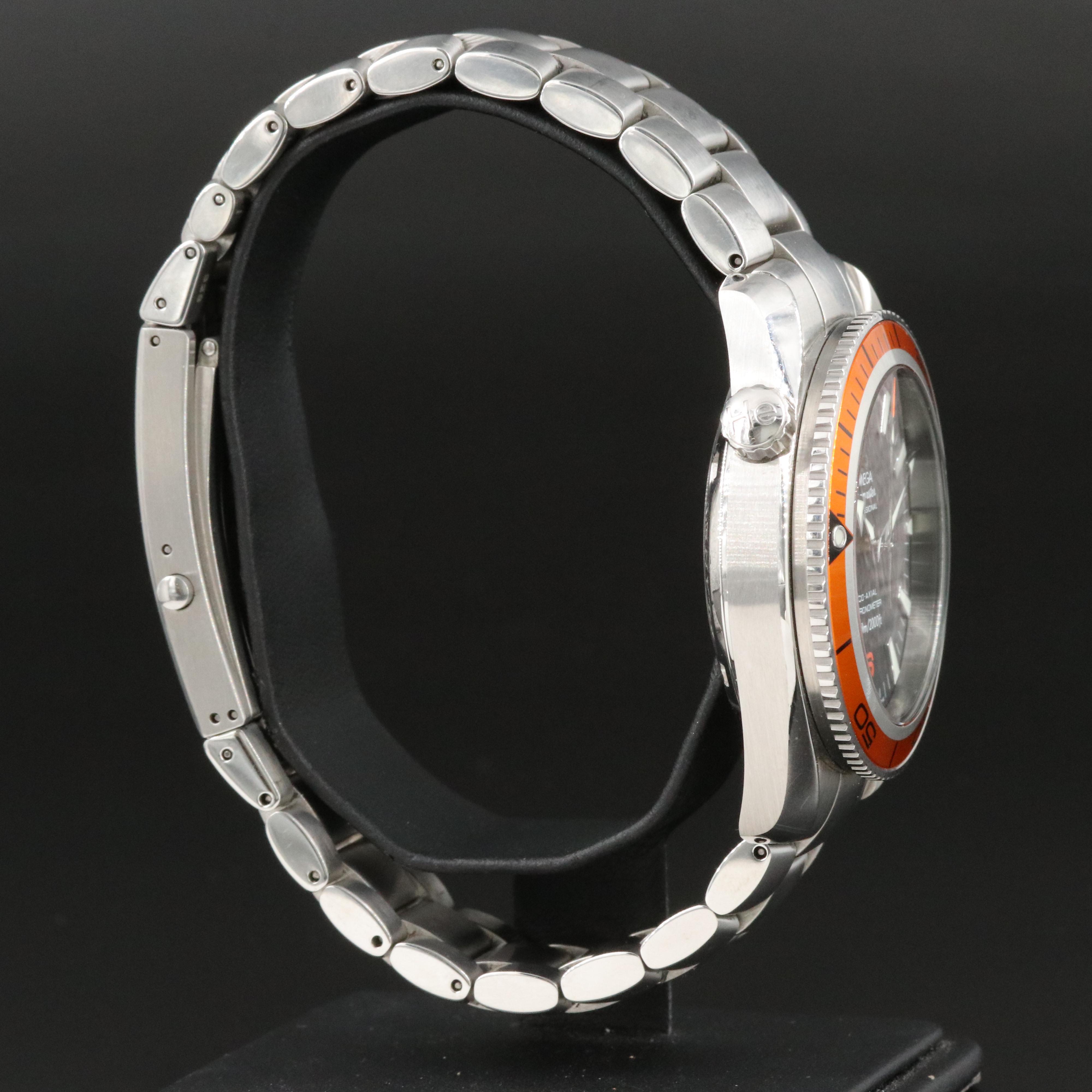 Omega Seamaster Planet Ocean Orange 42 MM Steel Automatic Watch