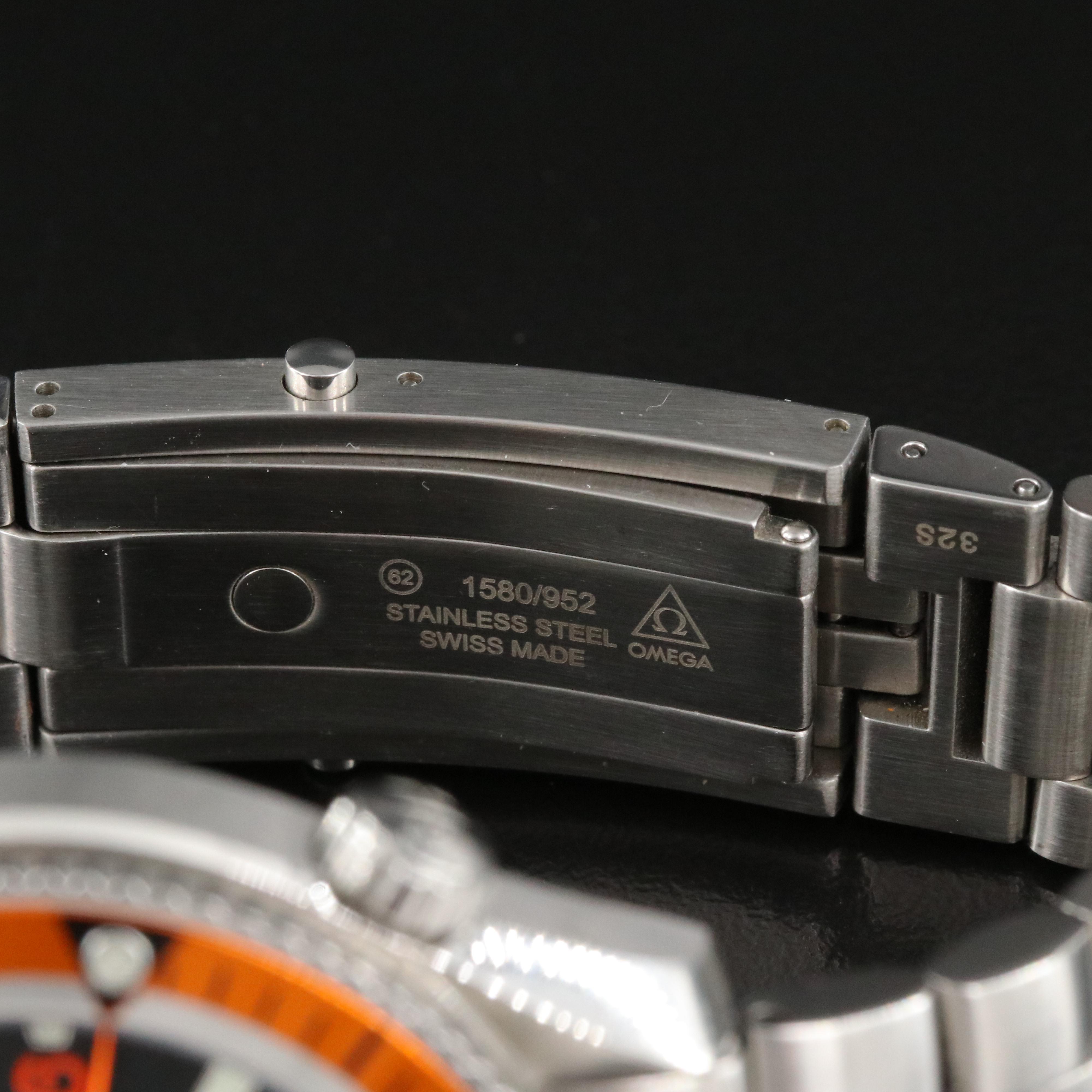 Omega Seamaster Planet Ocean Orange 42 MM Steel Automatic Watch