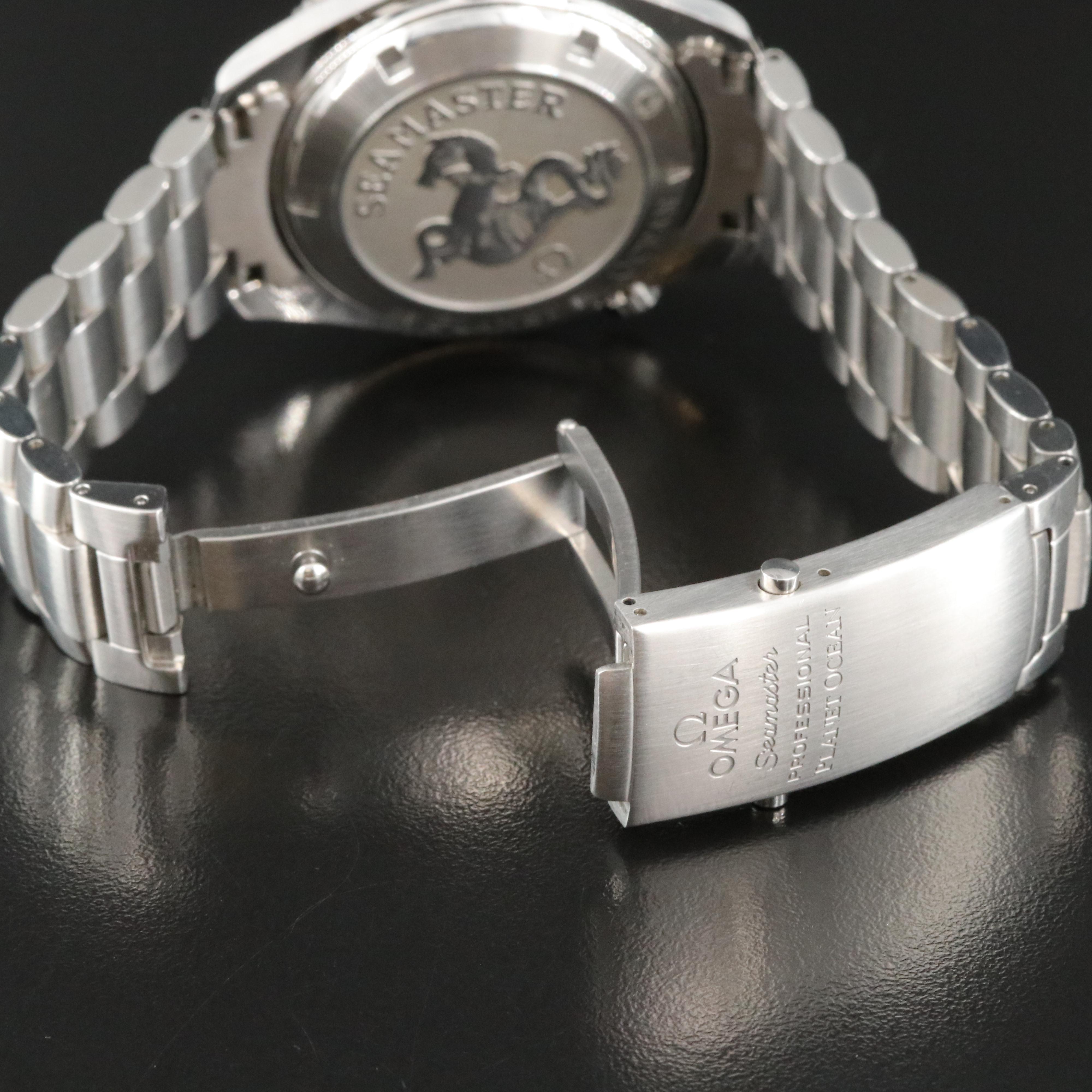 Omega Seamaster Planet Ocean Orange 42 MM Steel Automatic Watch