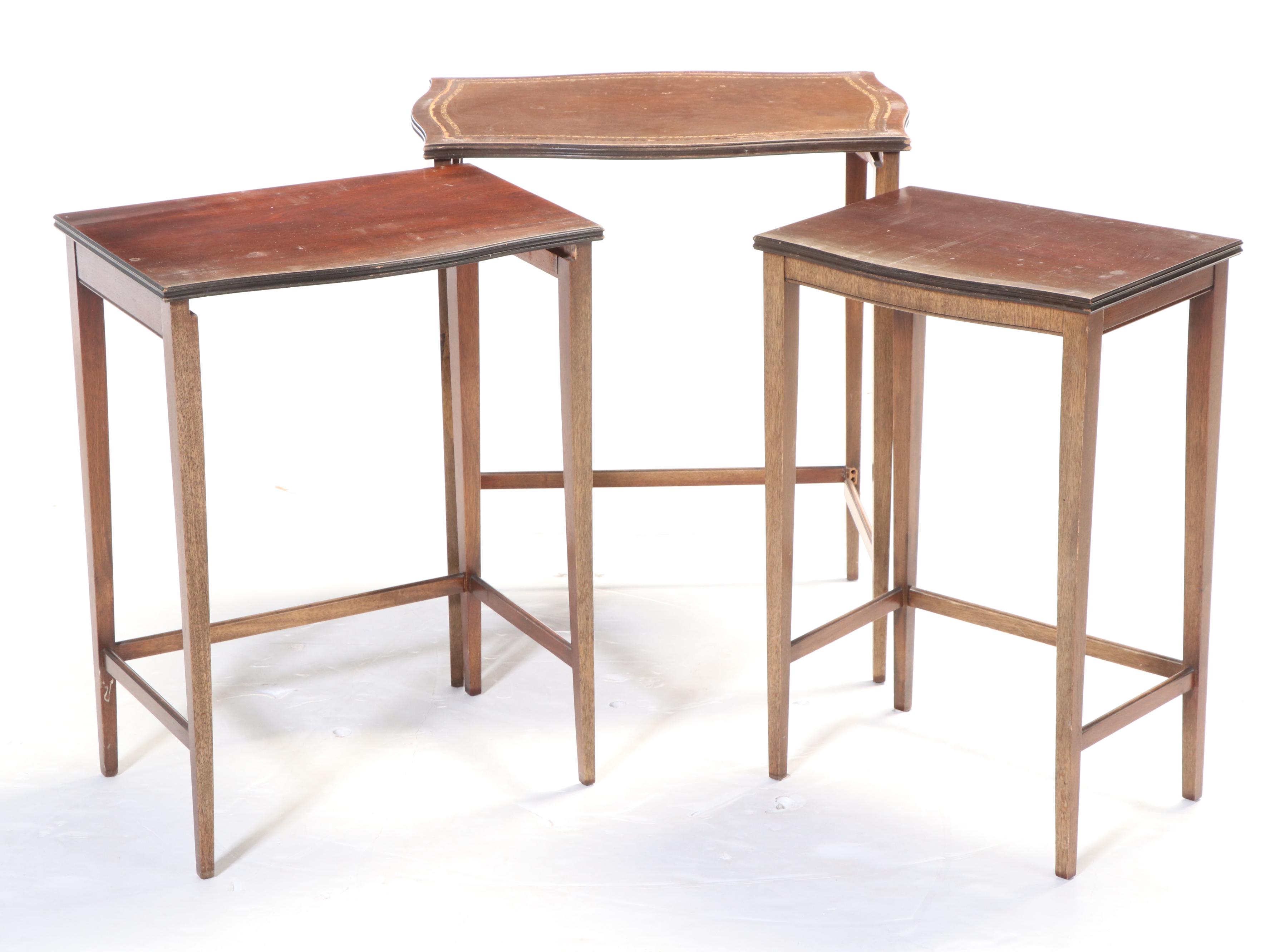 Federal Style Nesting Tables