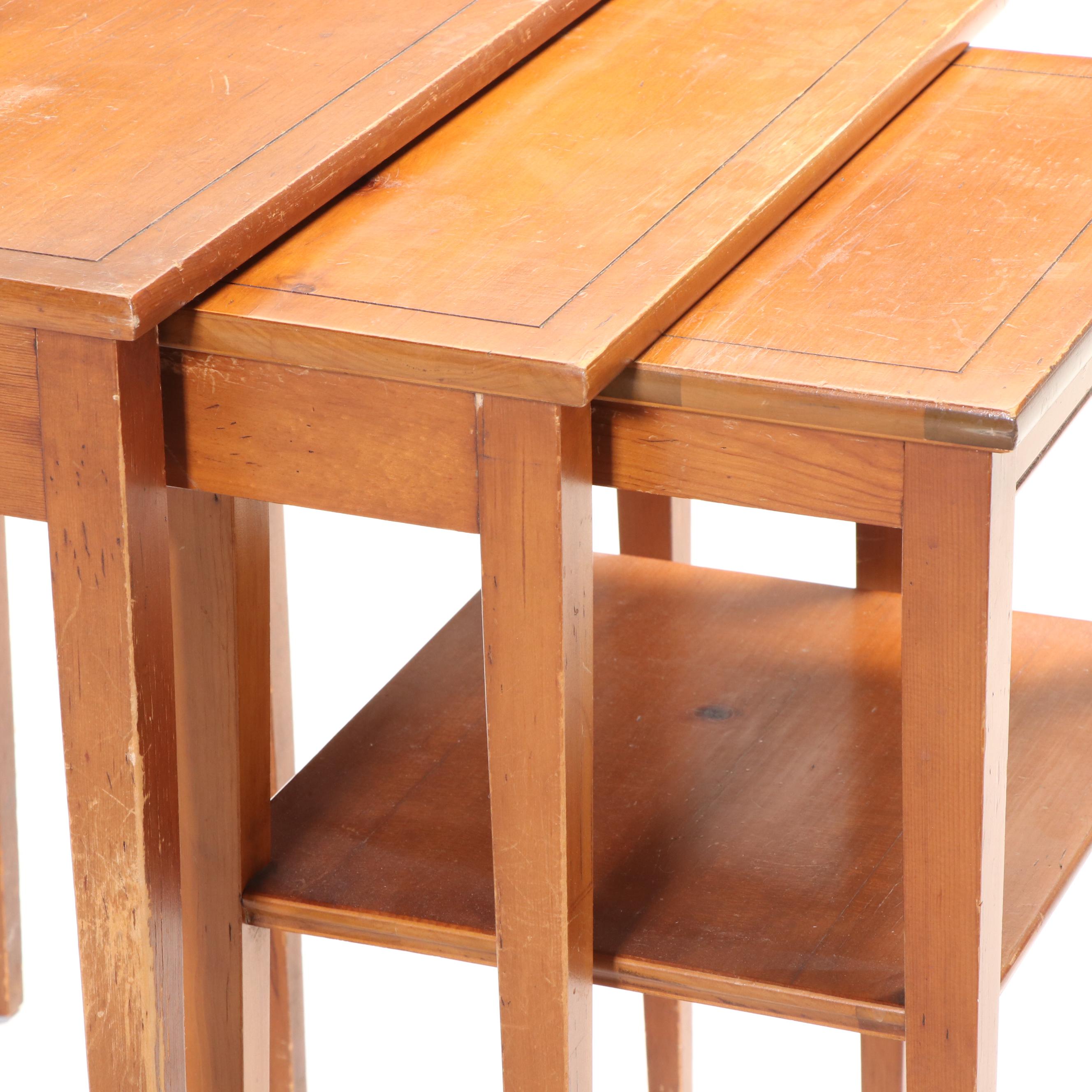 Brandt Mid Century Modern Style Nesting Tables, Mid to Late 20th Century