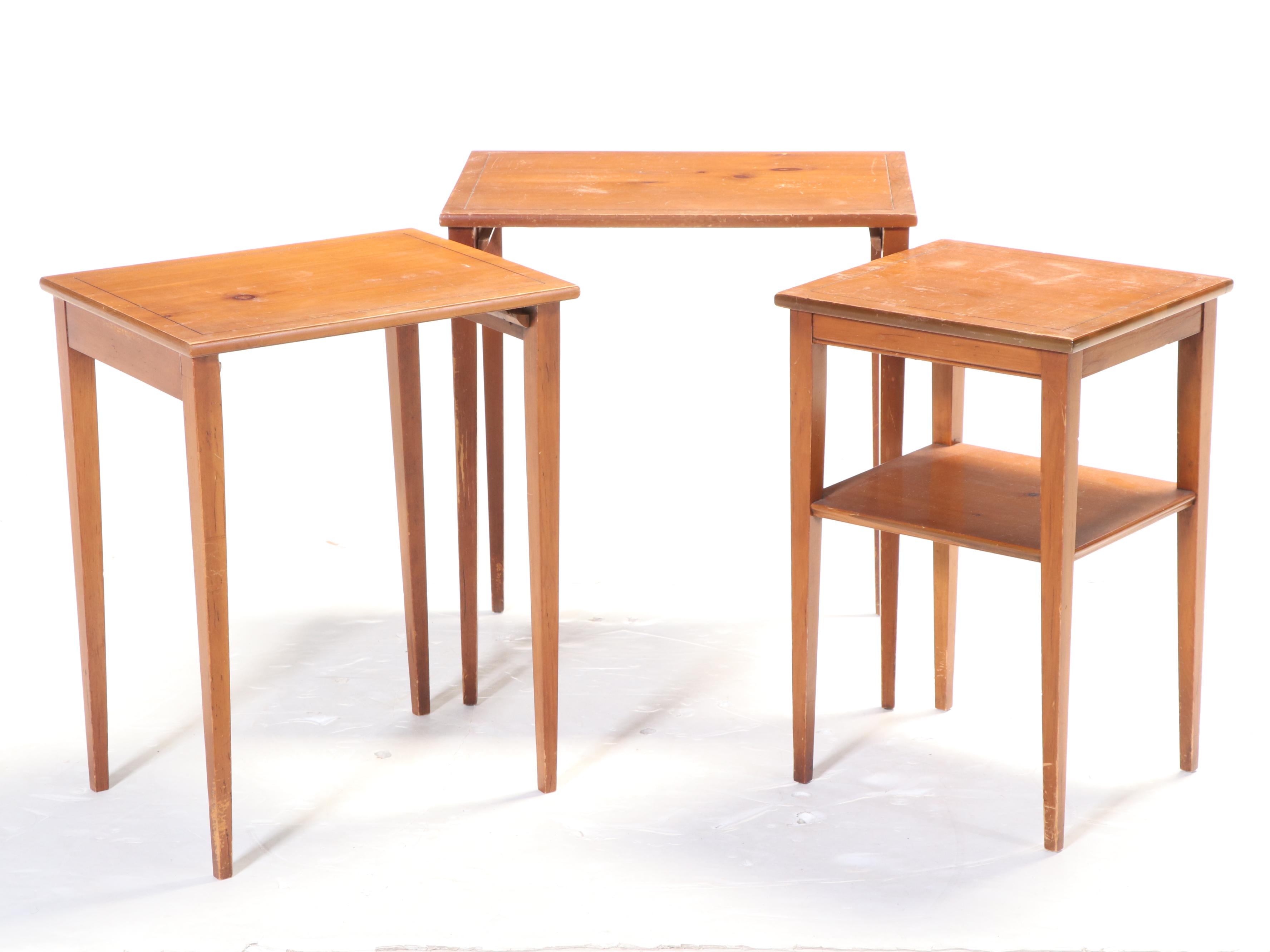 Brandt Mid Century Modern Style Nesting Tables, Mid to Late 20th Century