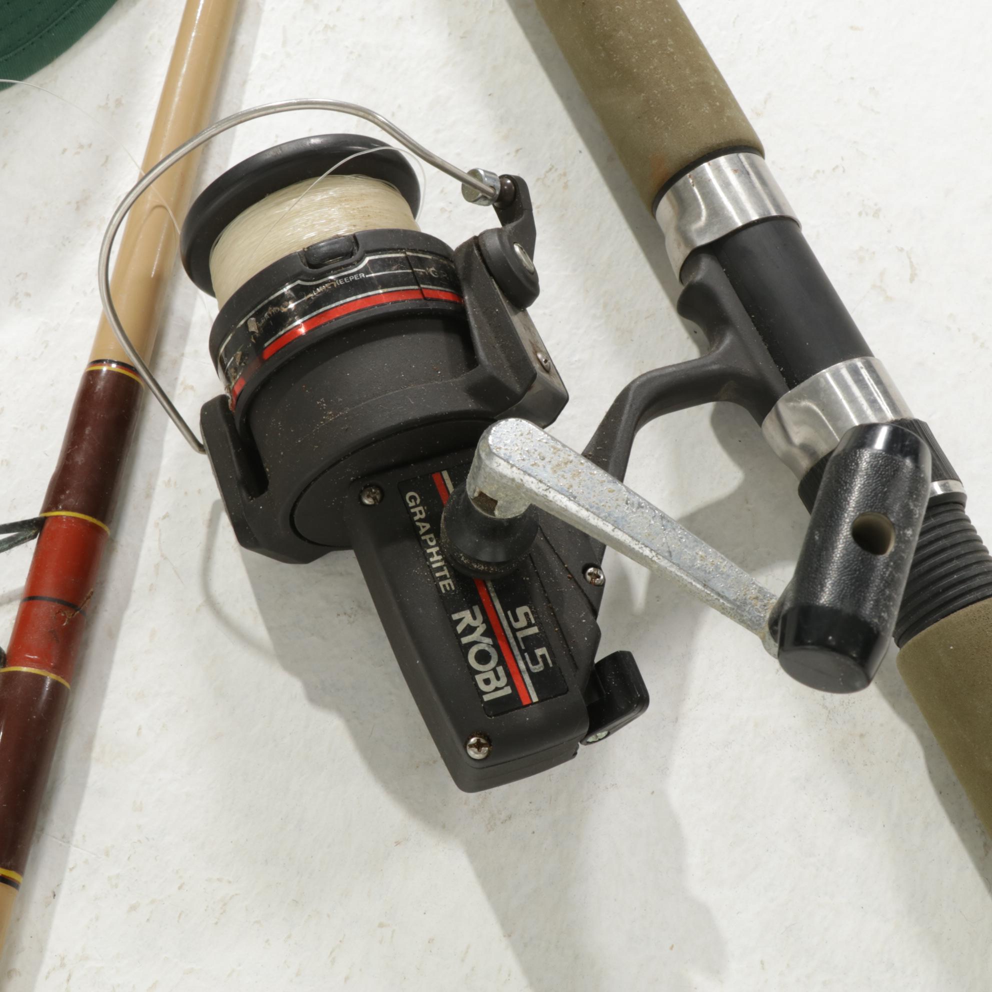 Master Tournament Eleven-Foot Fishing Rod with Ryobi SL5 Reel