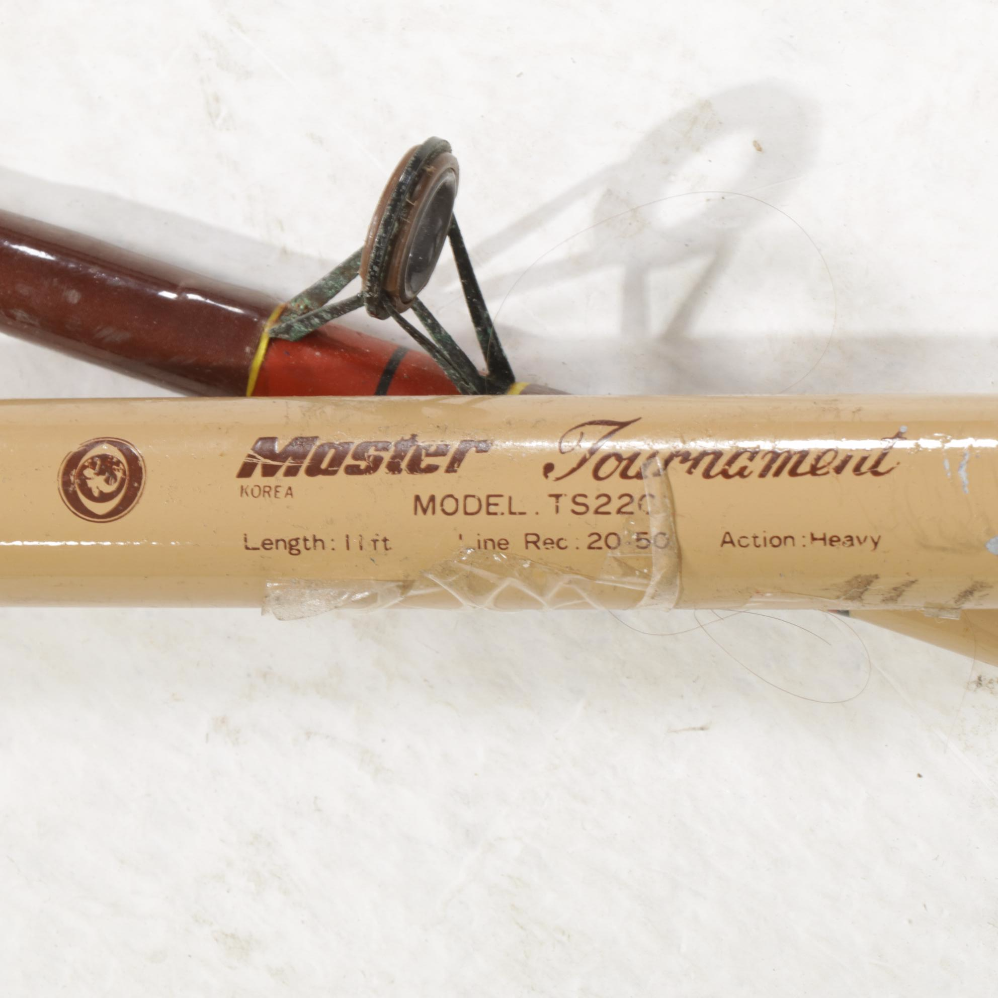 Master Tournament Eleven-Foot Fishing Rod with Ryobi SL5 Reel