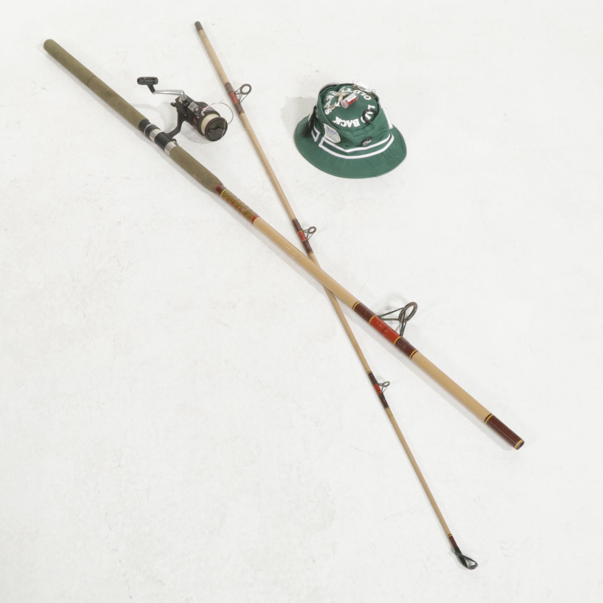 Master Tournament Eleven-Foot Fishing Rod with Ryobi SL5 Reel