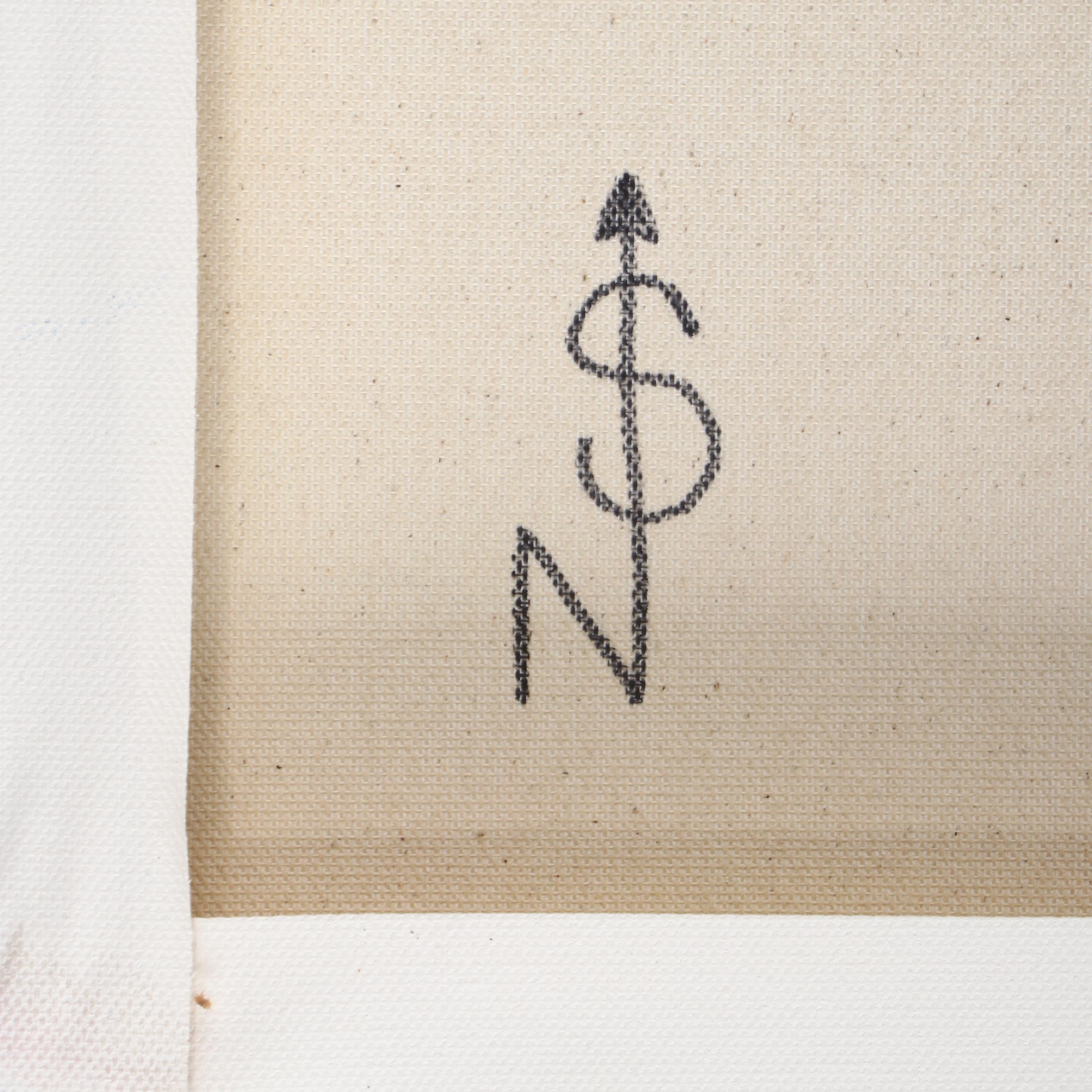 Neville Shenton Abstract Acrylic Painting, 21st Century