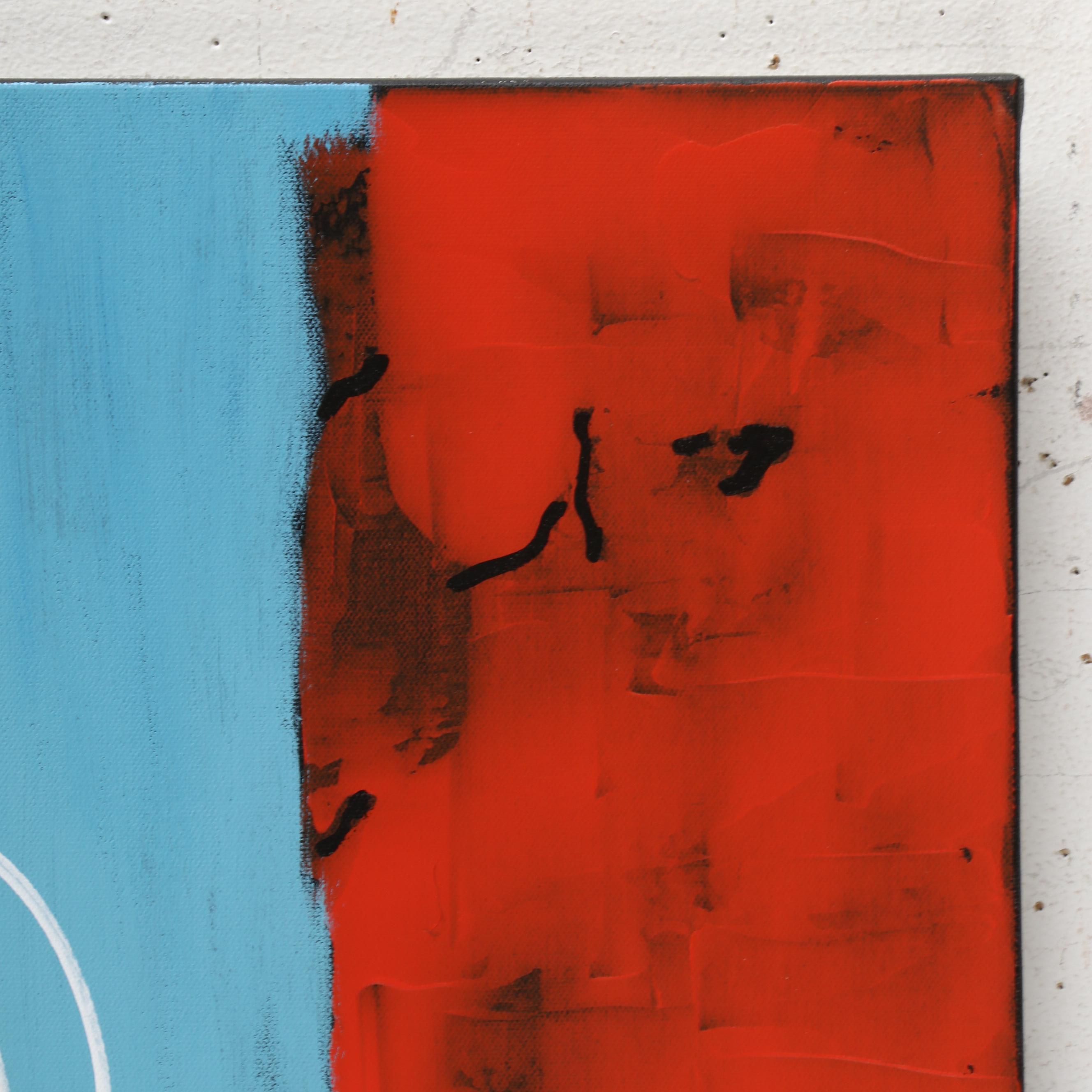 Neville Shenton Abstract Acrylic Painting, 21st Century