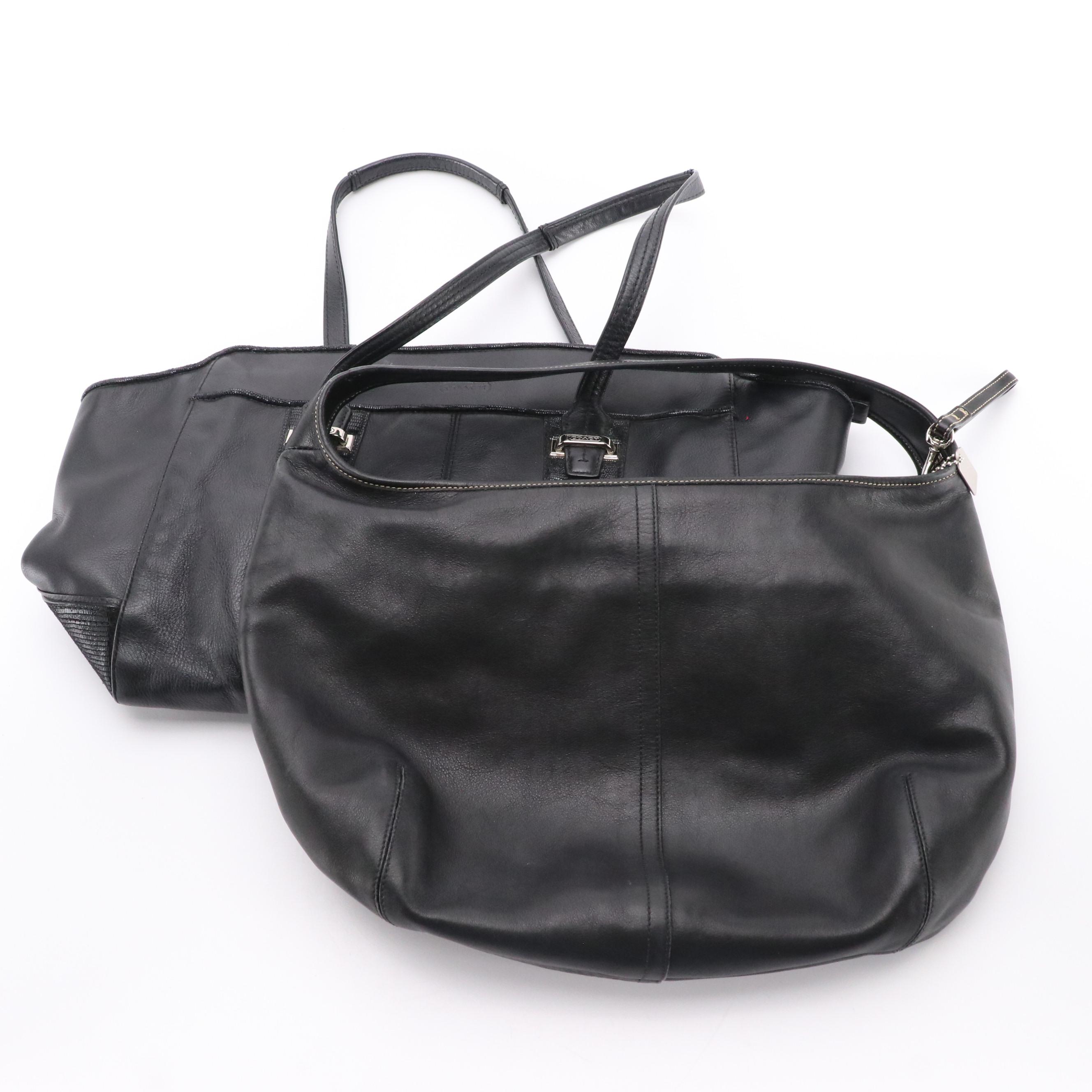 Coach Ergo Cowhide Hobo 9221 and Taylor Leather Alexis Carryall F25205