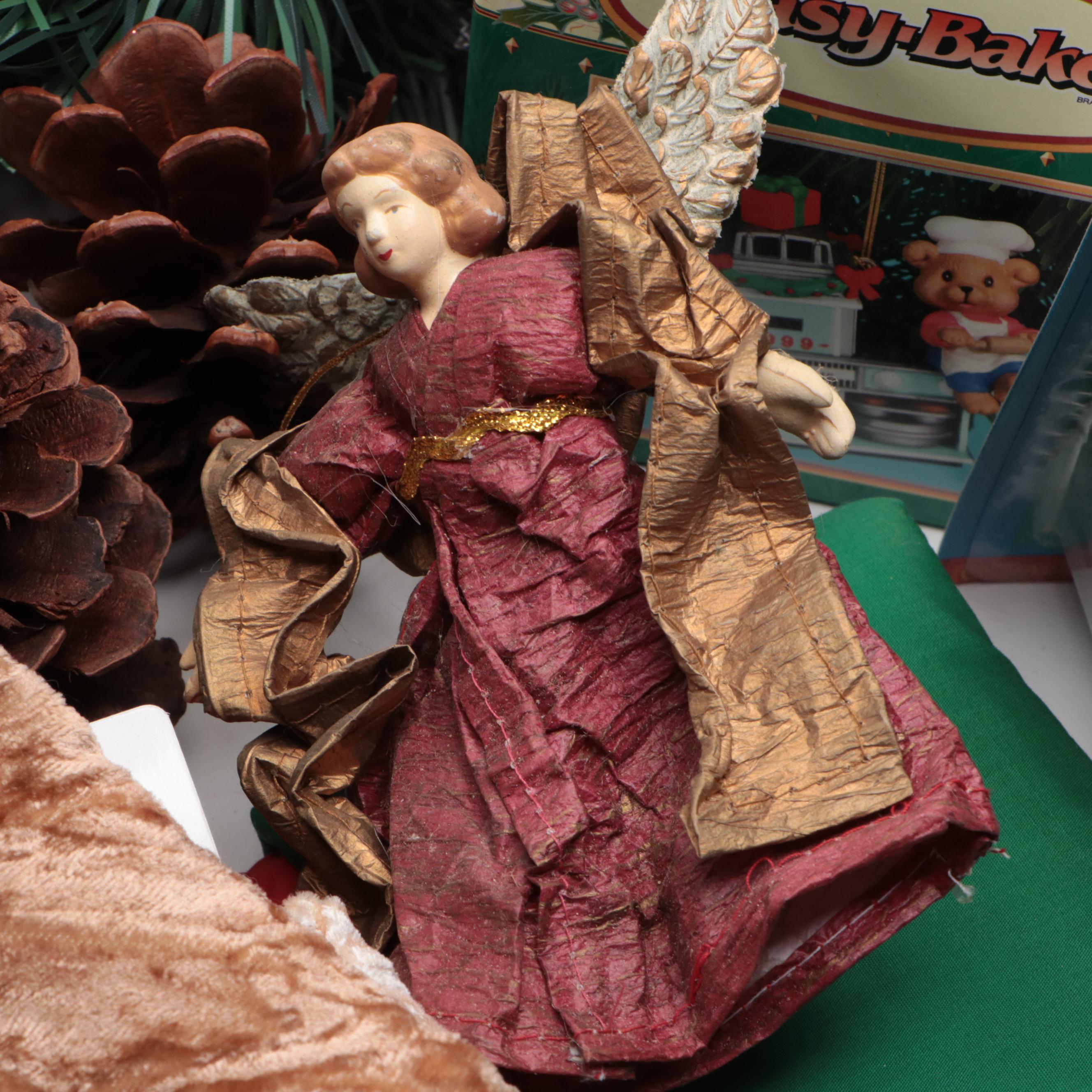 Christmas Stockings, Ornaments, Garland and More Décor