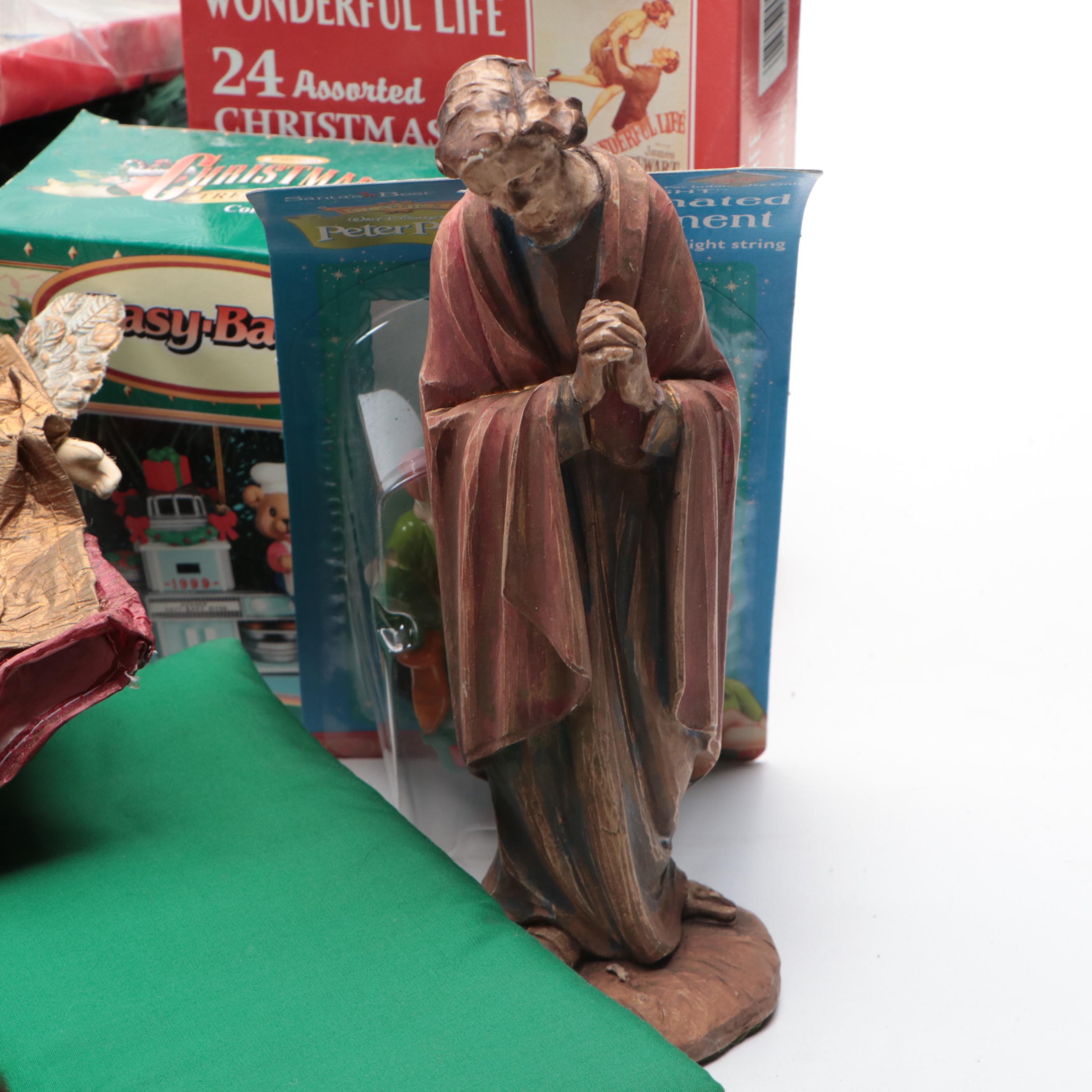 Christmas Stockings, Ornaments, Garland and More Décor