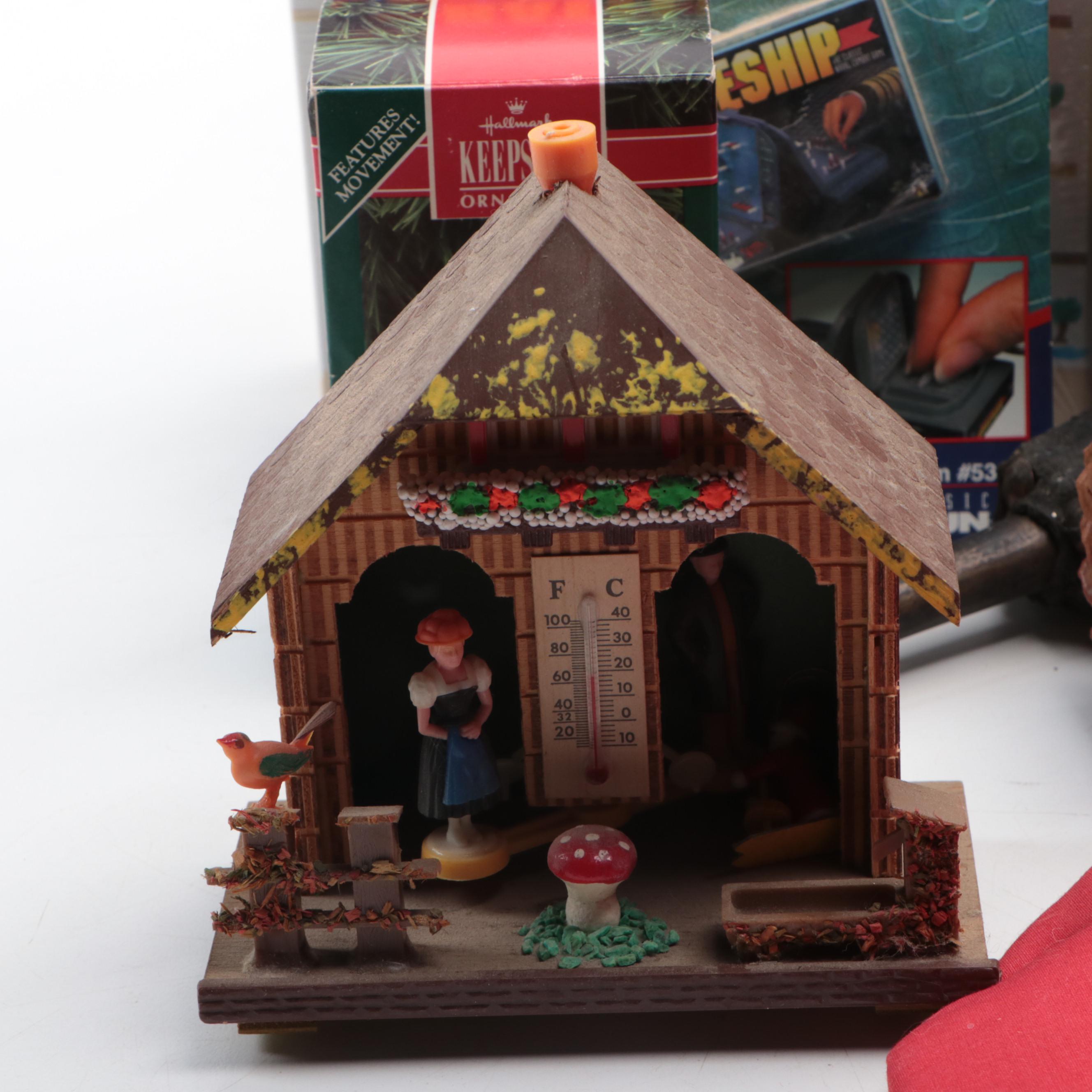 Christmas Stockings, Ornaments, Garland and More Décor