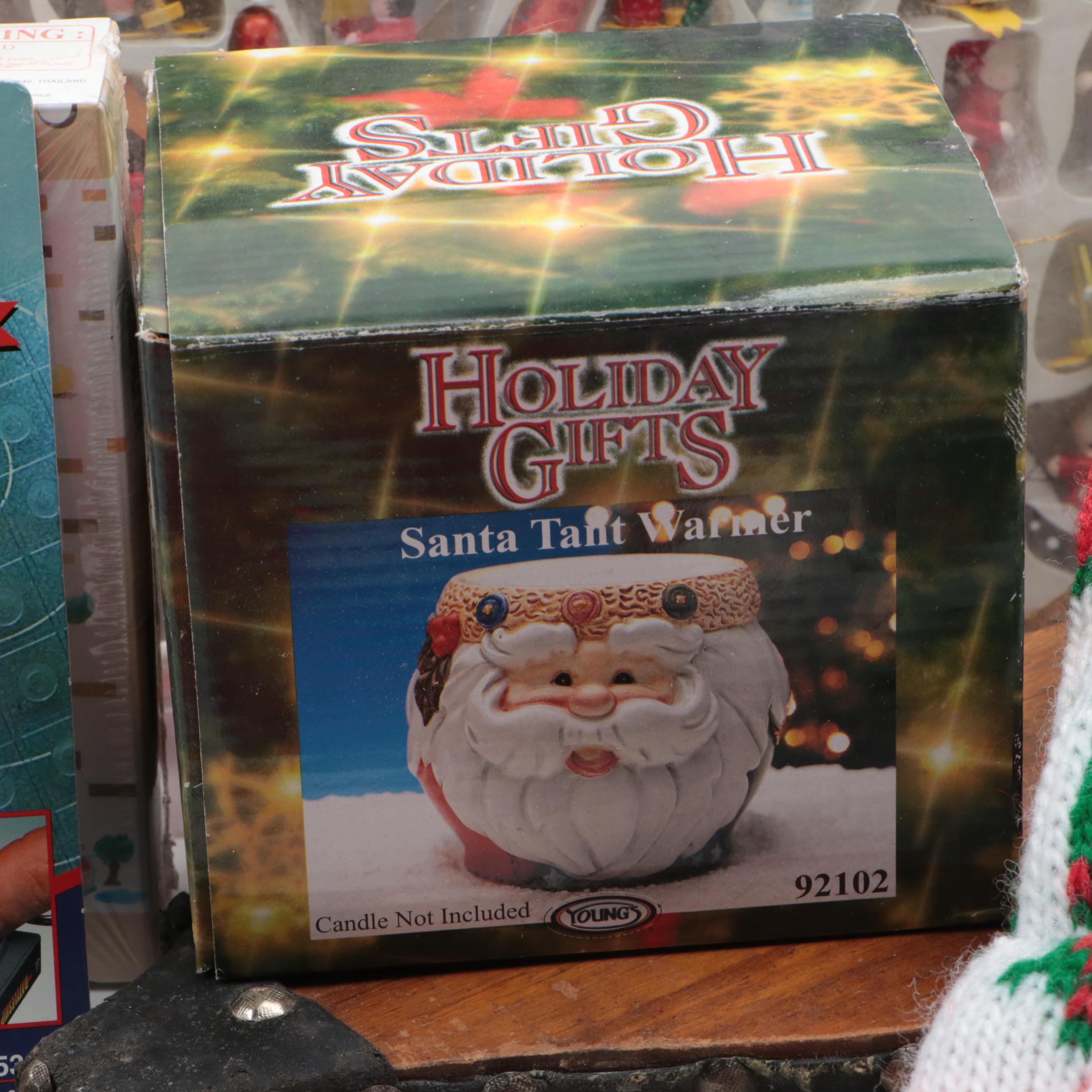 Christmas Stockings, Ornaments, Garland and More Décor