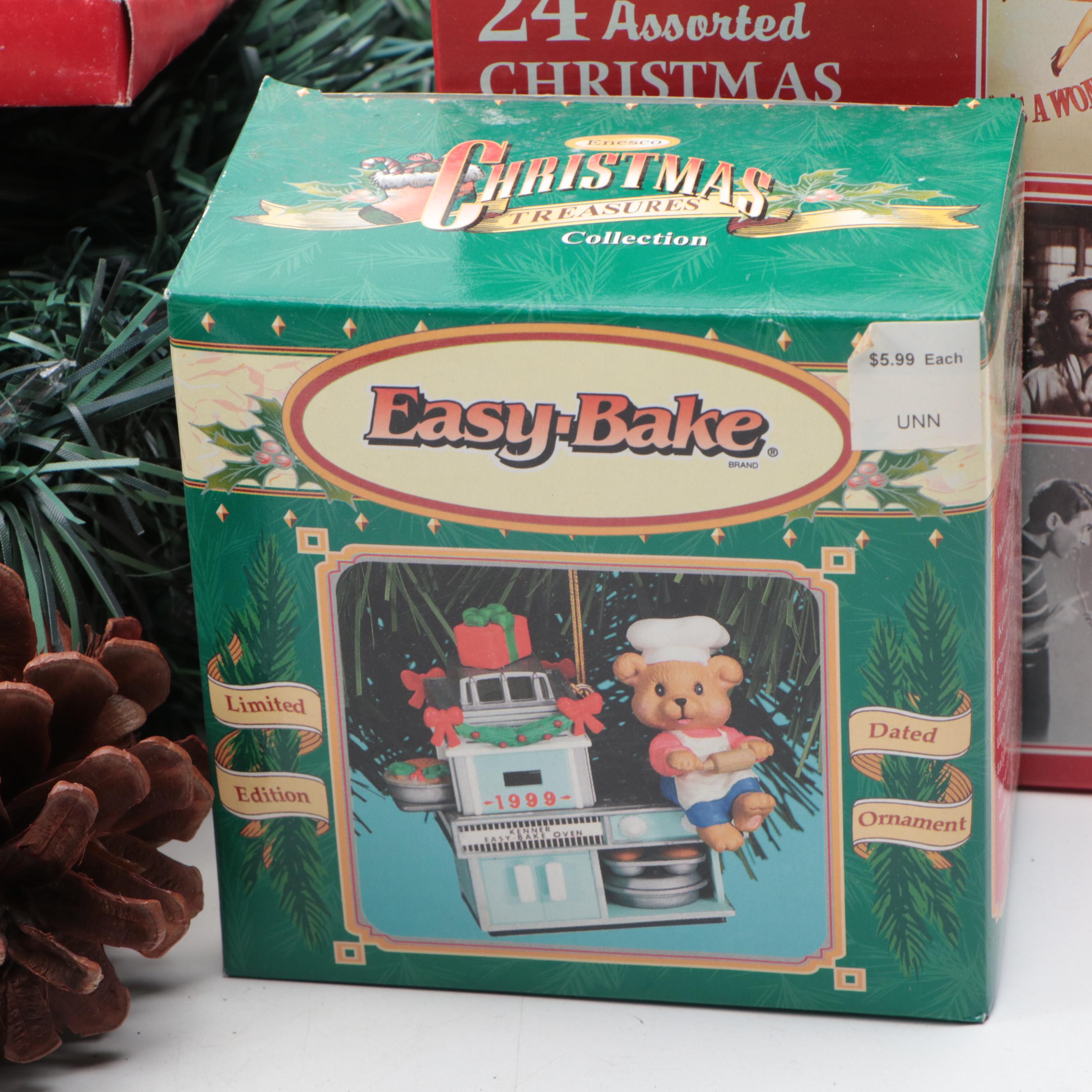 Christmas Stockings, Ornaments, Garland and More Décor