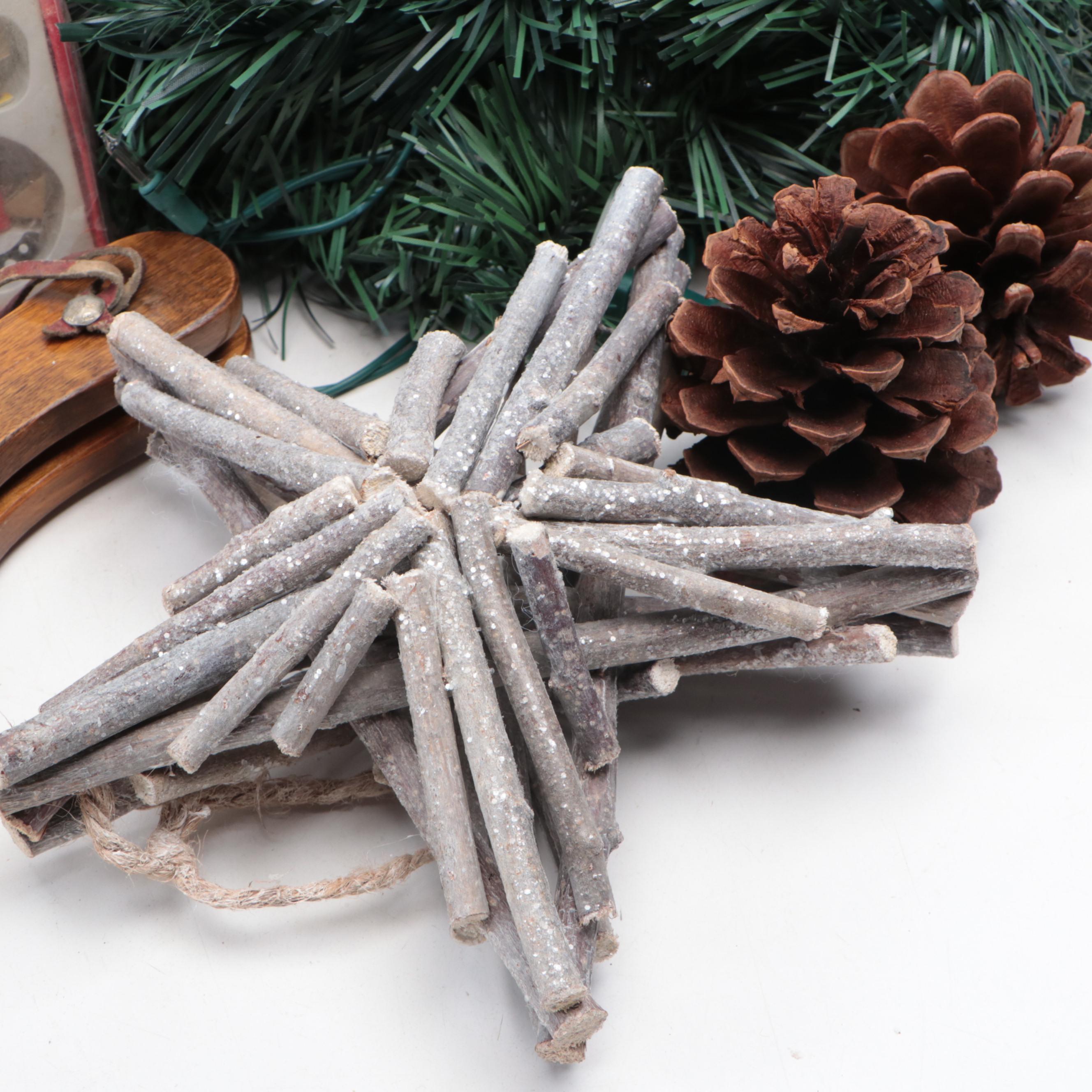 Christmas Stockings, Ornaments, Garland and More Décor