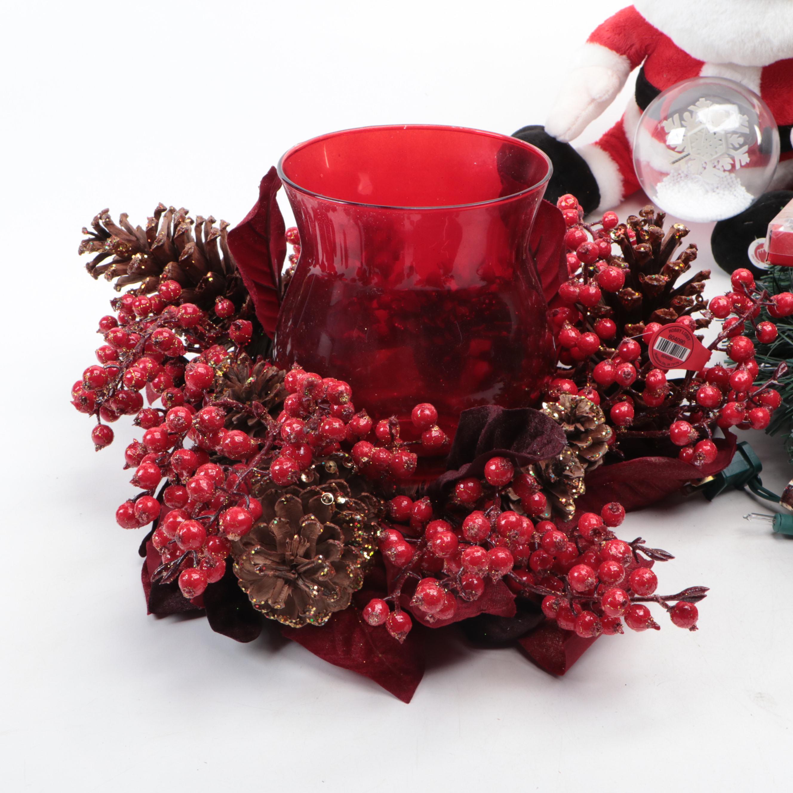 Christmas Stockings, Ornaments, Garland and More Décor