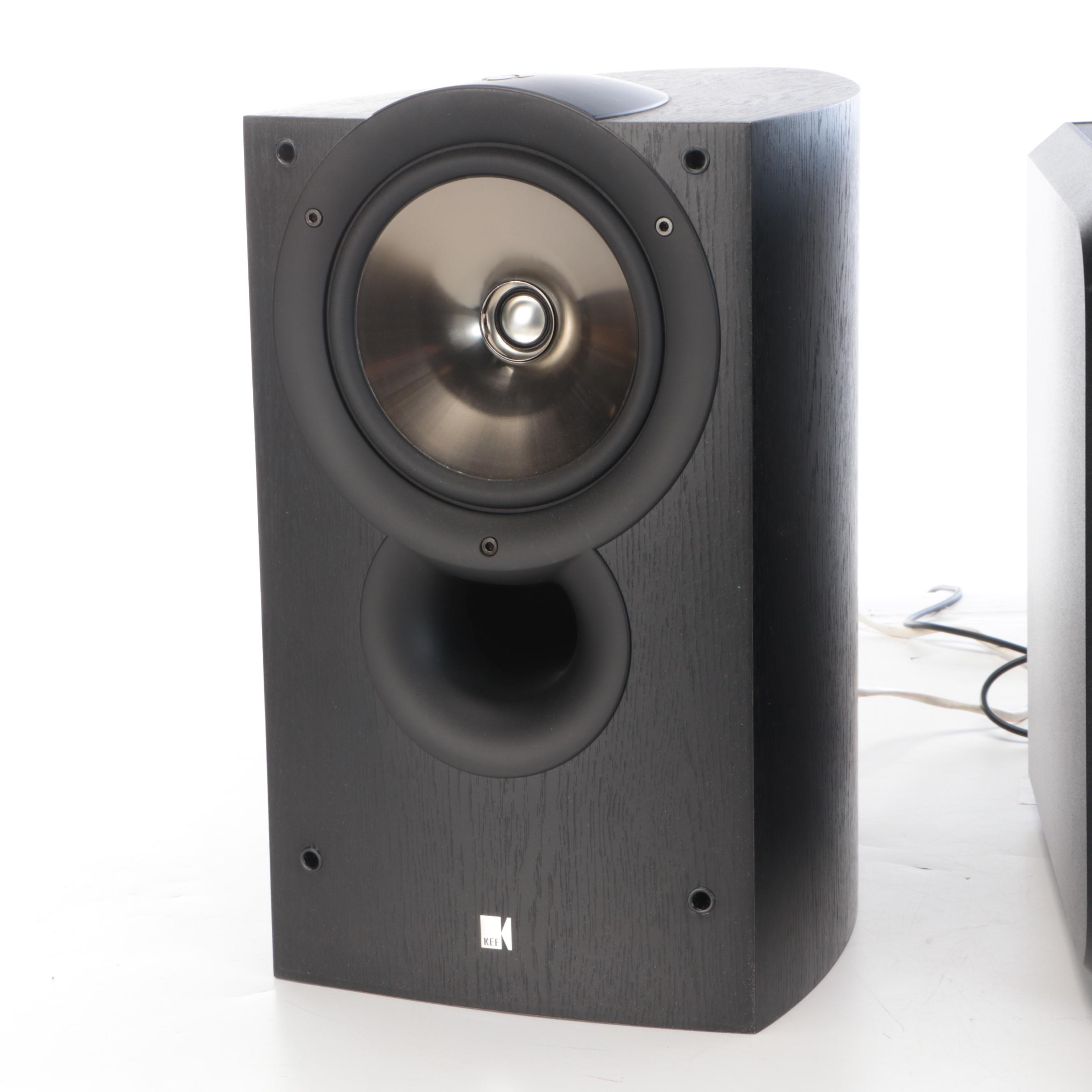 Bowers & Wilkins AS2 Active Subwoofer with KEF iQ3 SP3500 Bookshelf Speakers