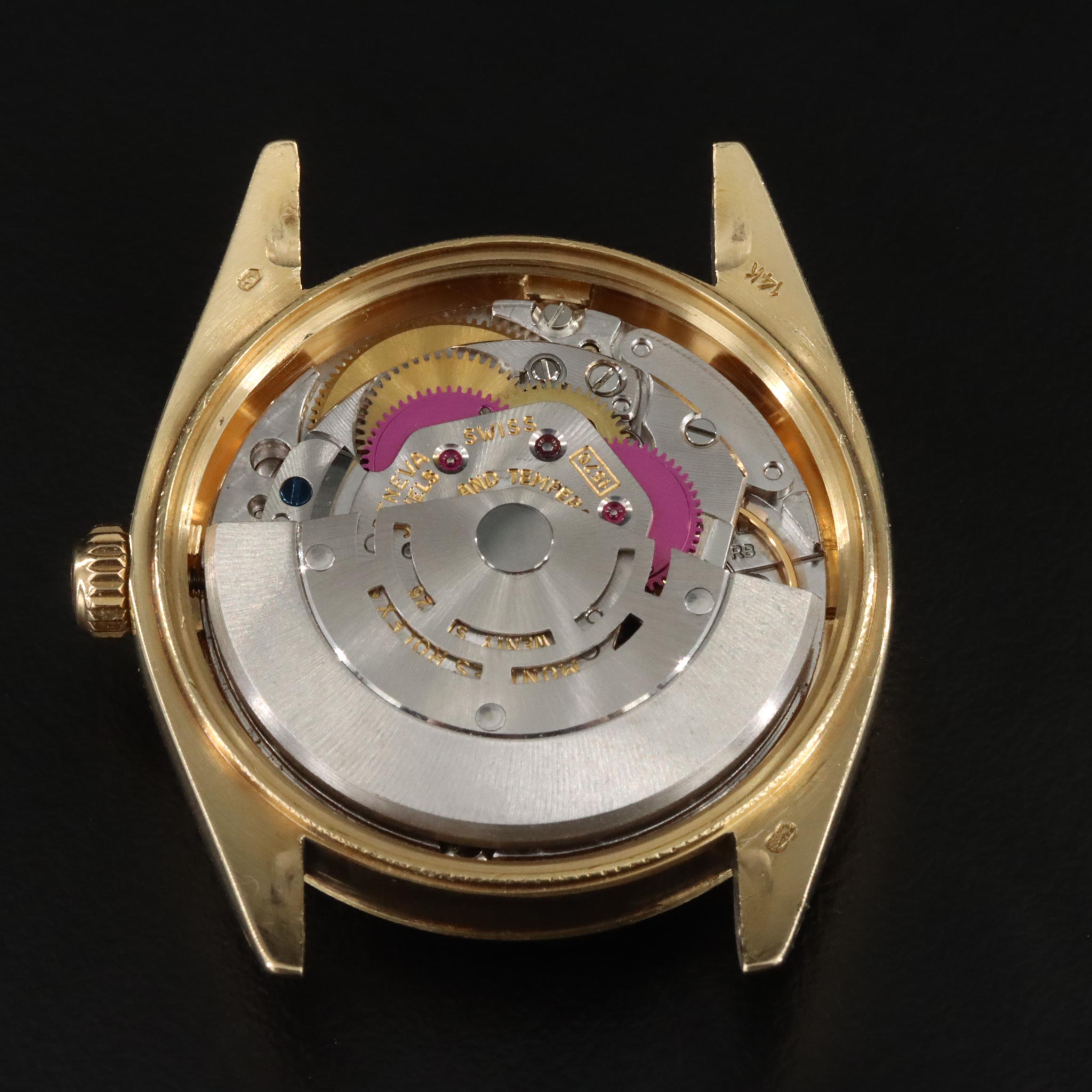 1979 Rolex Oyster Perpetual Date 14K Watch