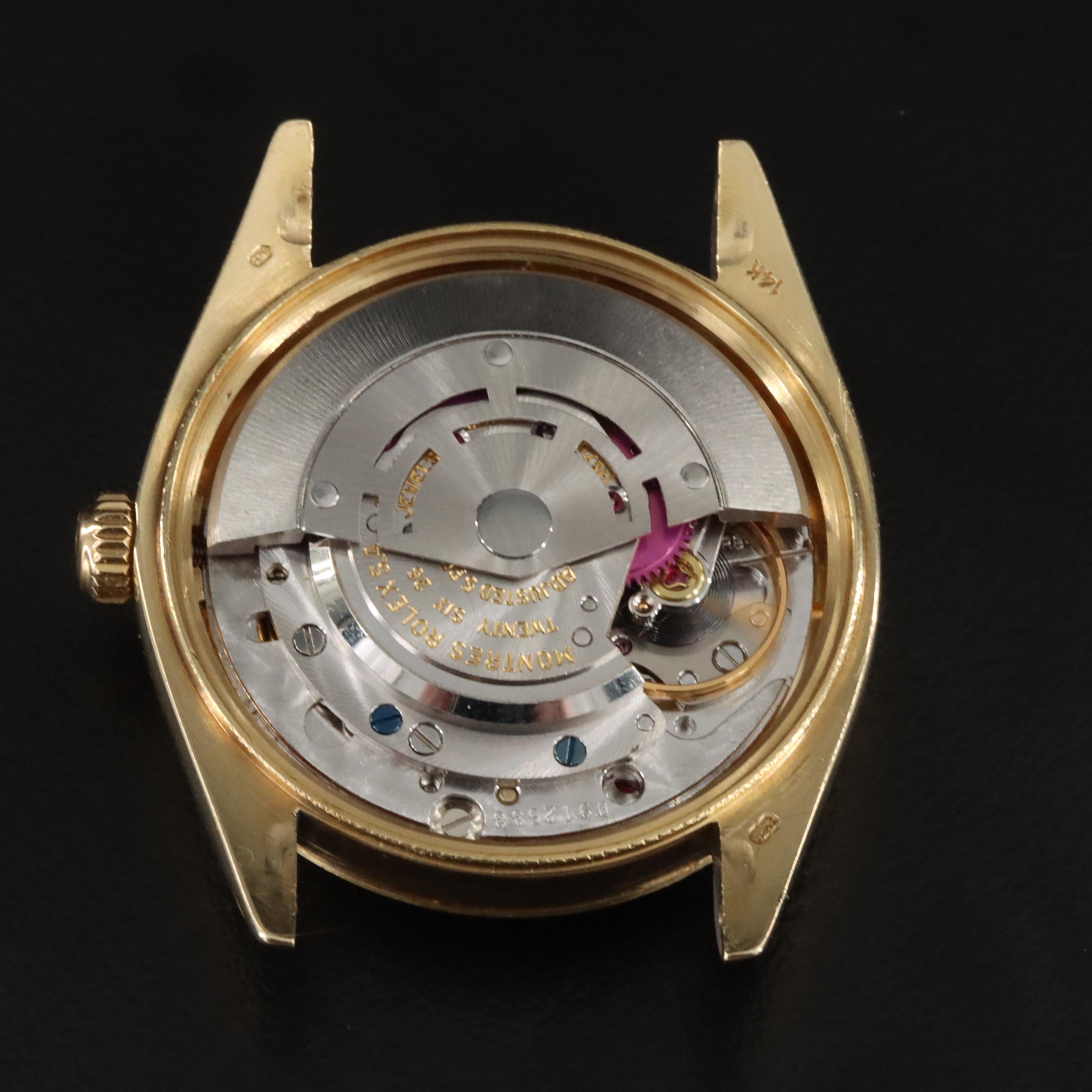 1979 Rolex Oyster Perpetual Date 14K Watch