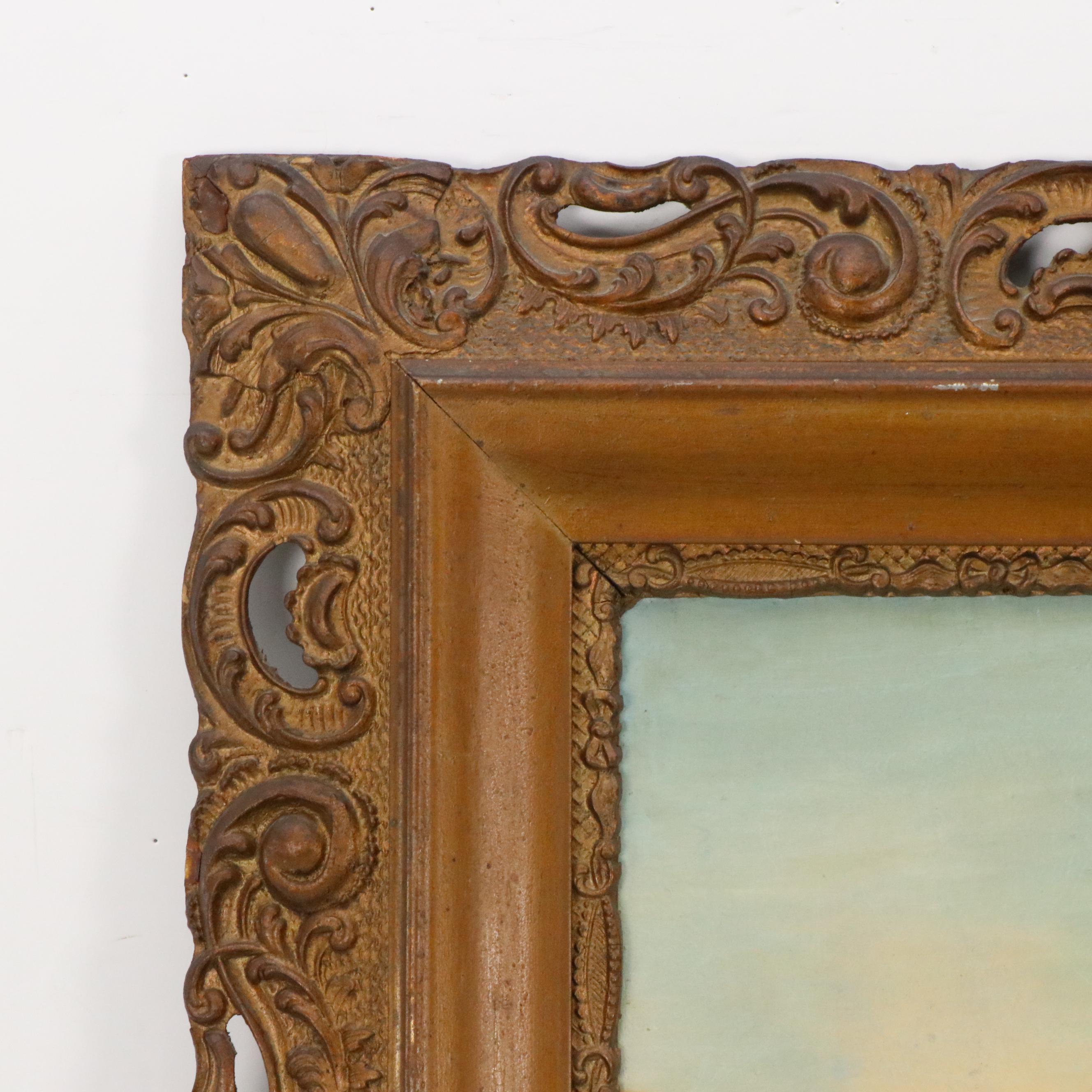 Renaissance-Inspired Oil Painting, 20th Century