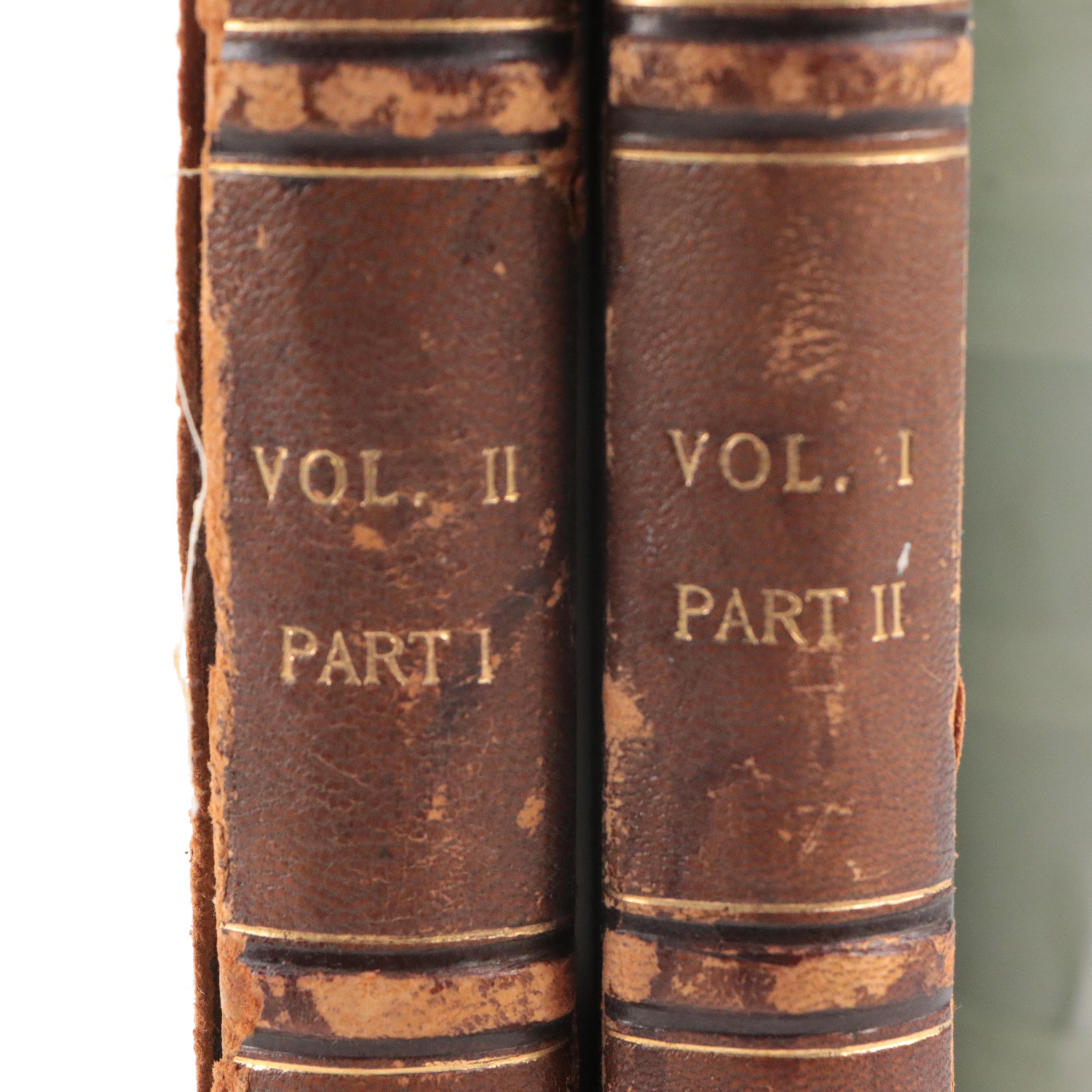 Illustrated "Farbige Decorationen" Partial Set by Ernst Ewald, Late 19th Century