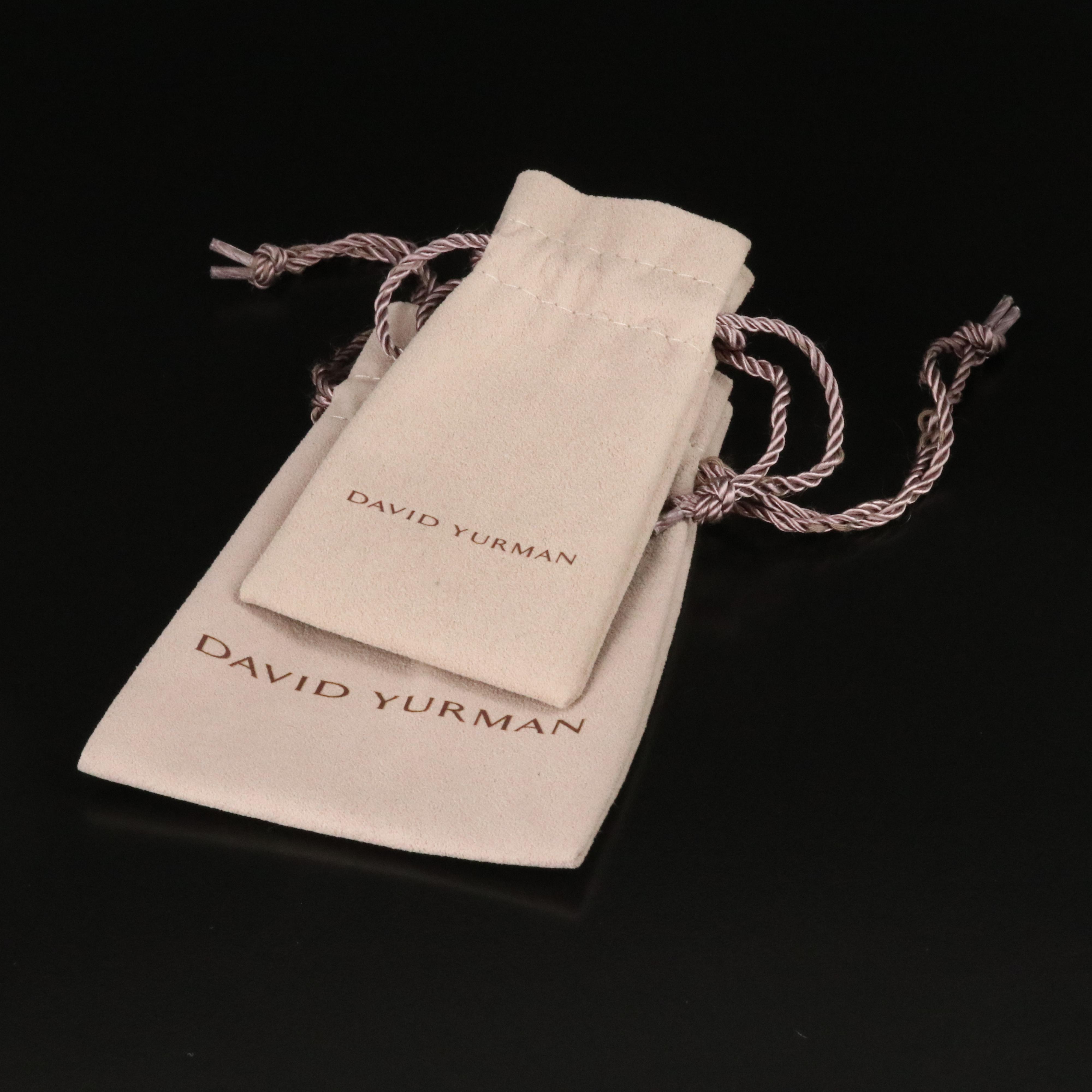 David Yurman Sterling Solari Bracelet and Starburst Earrings with Diamonds