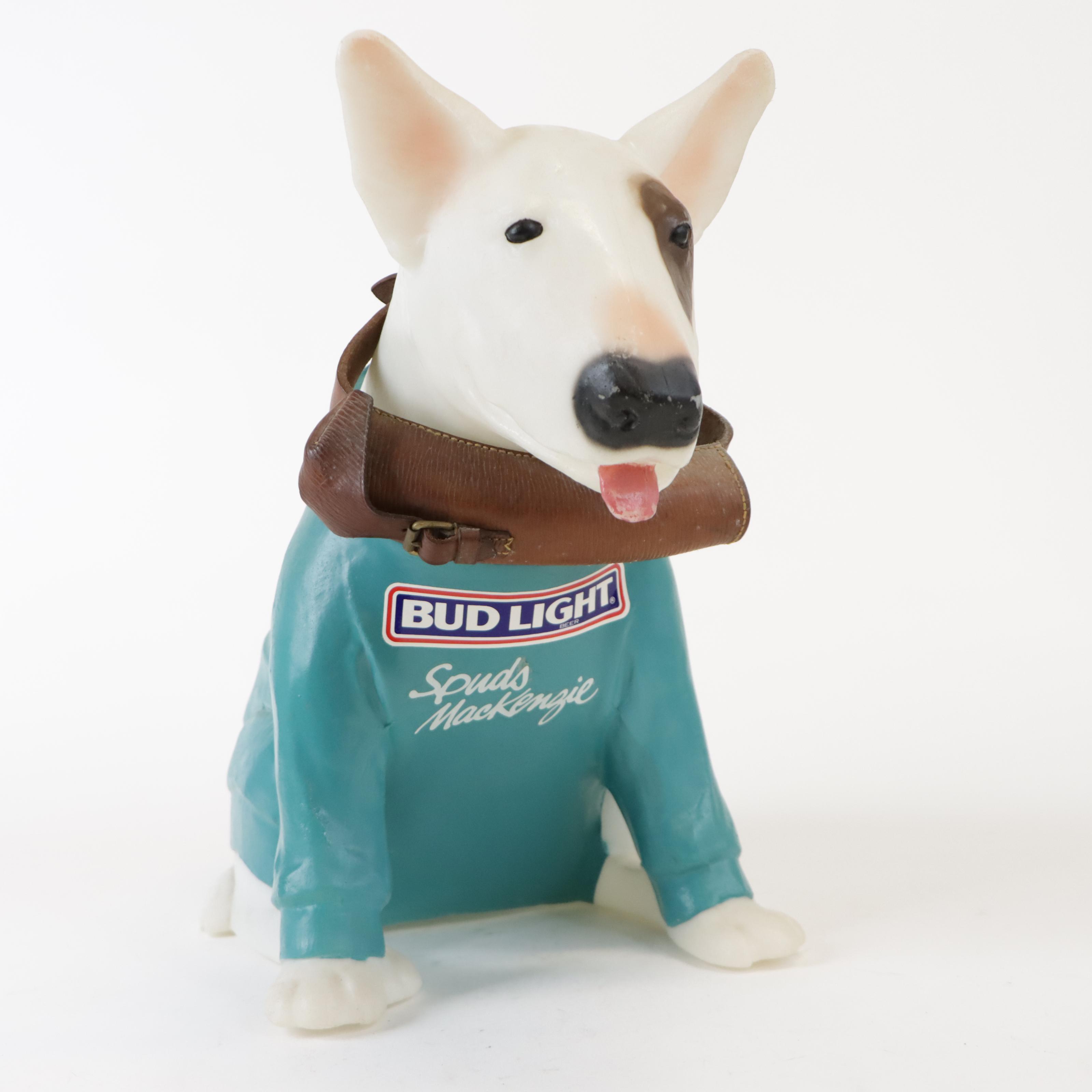 Spuds Mackenzie Bud Light Advertising Memorabilia, 1988