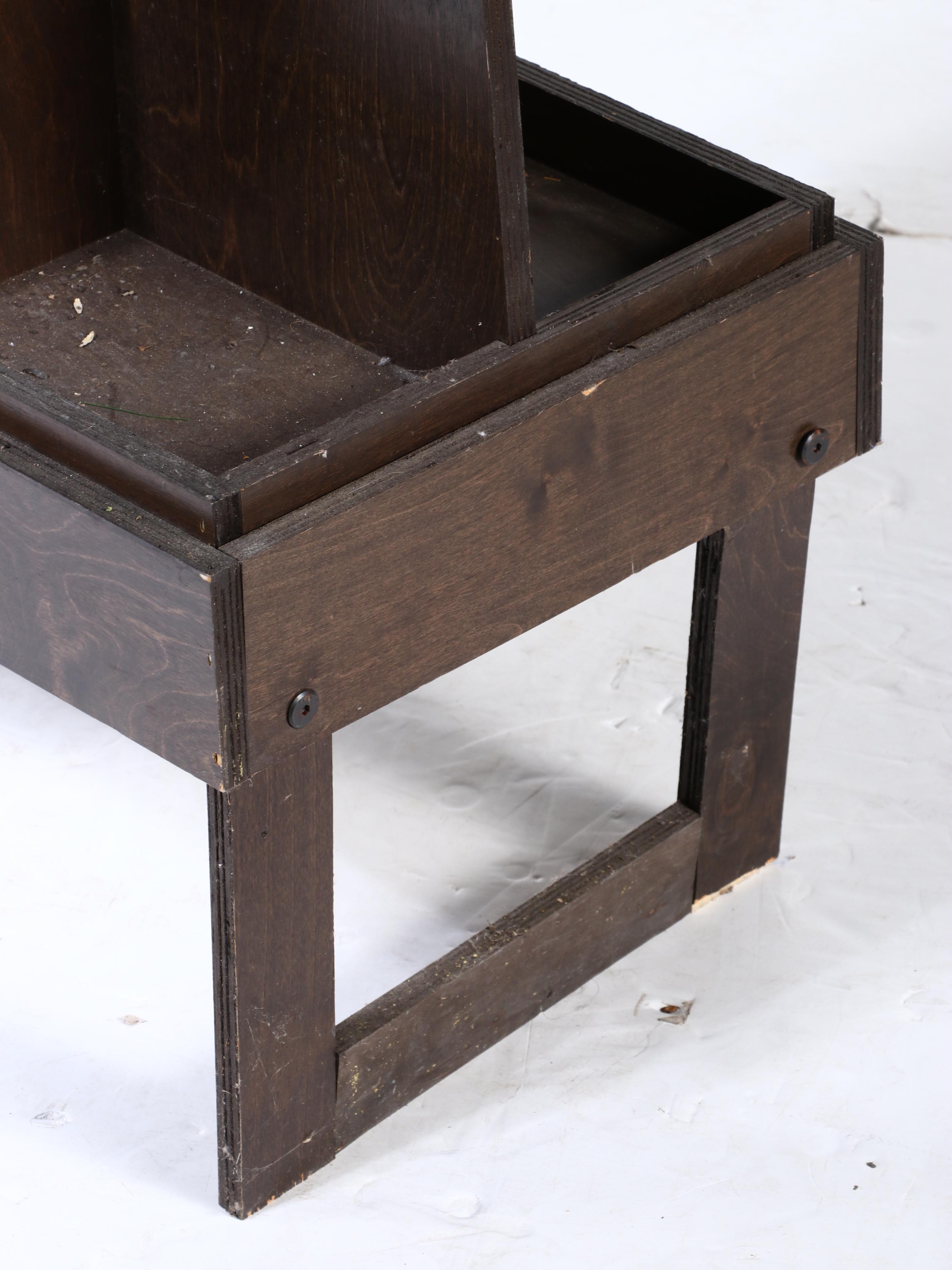 "Big House Bourbon" Laminate Double-Sided Retail Display Rack