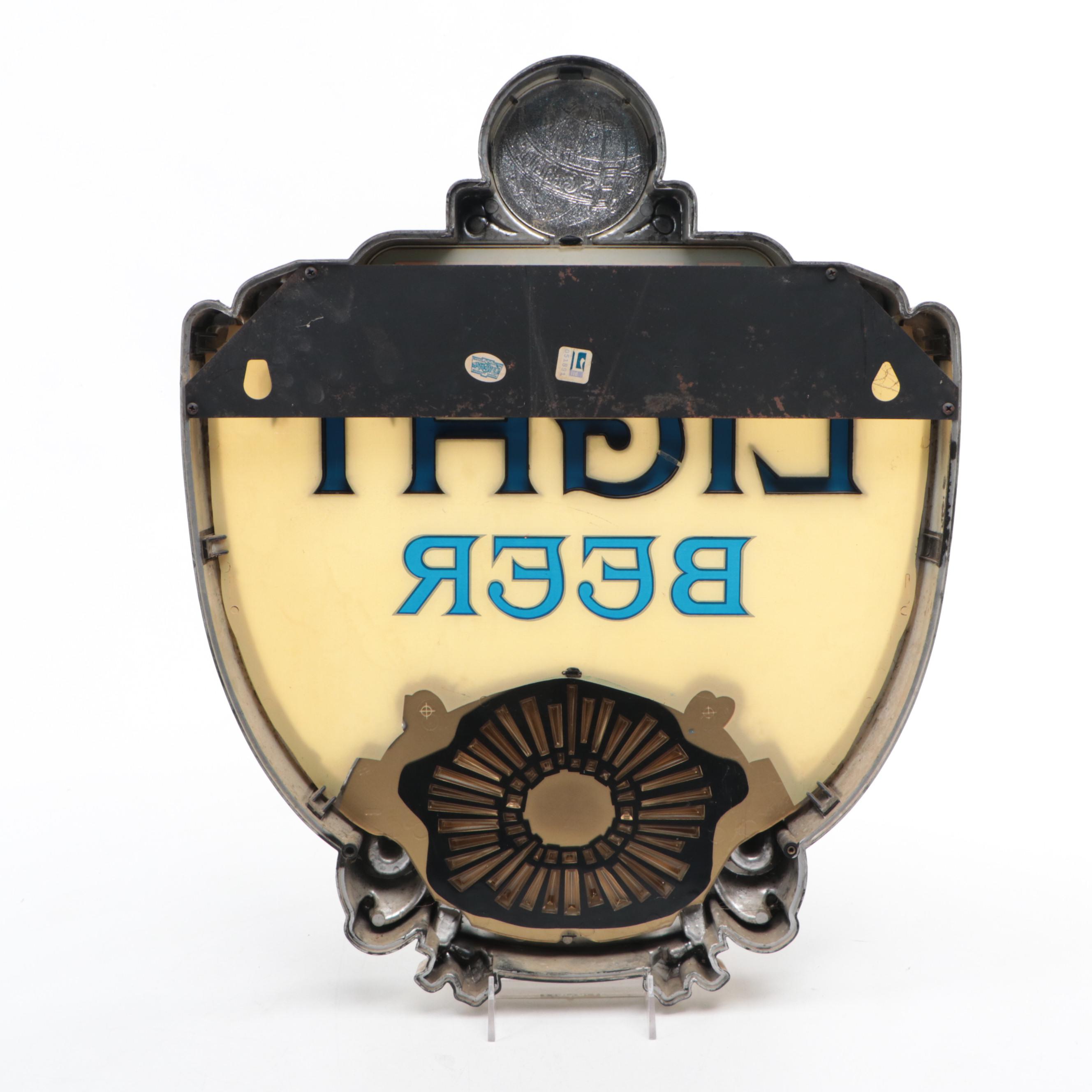 Schlitz Light Beer Special Lager Advertising Sign, 1976