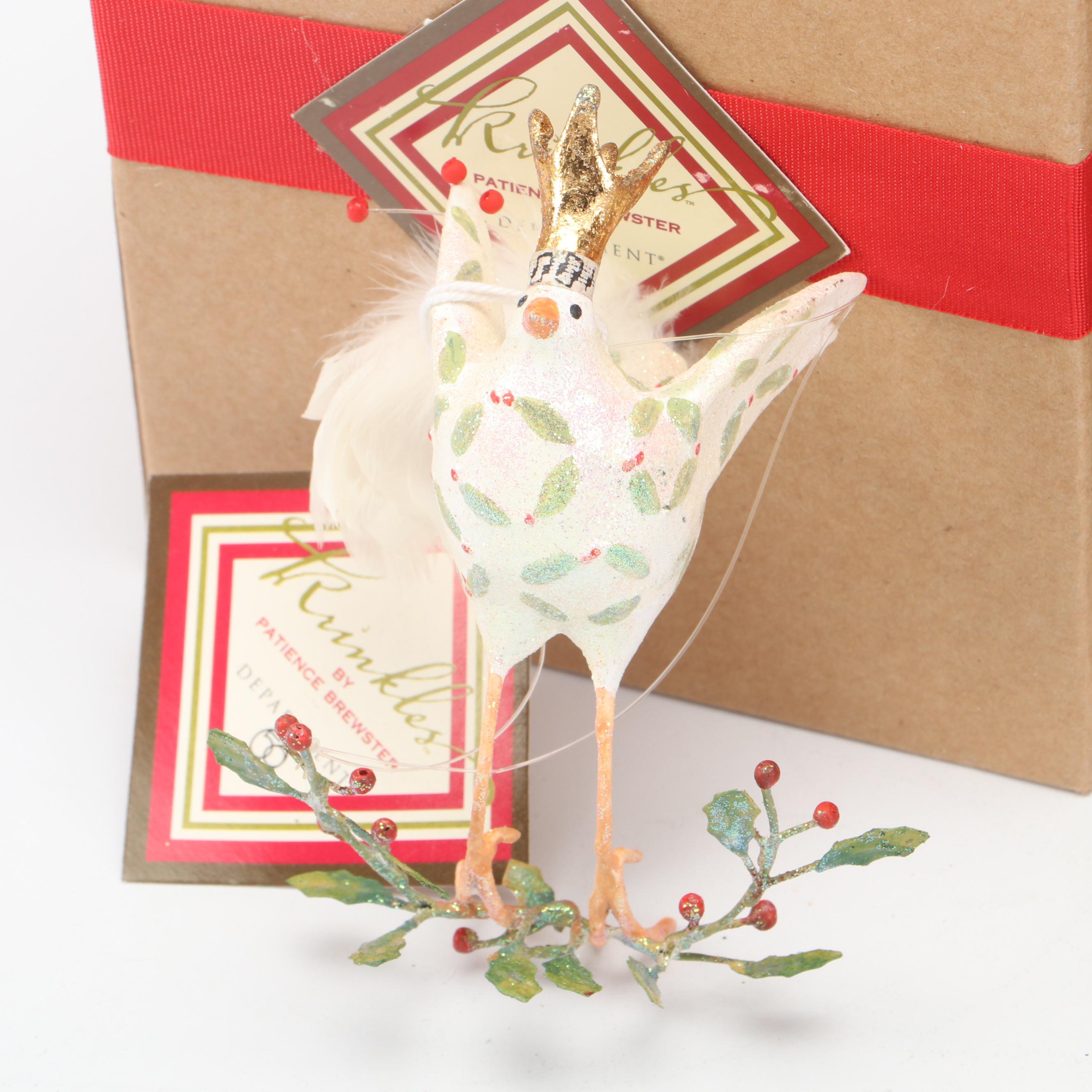 Department 56 Patience Brewster Christmas Krinkles Figurines