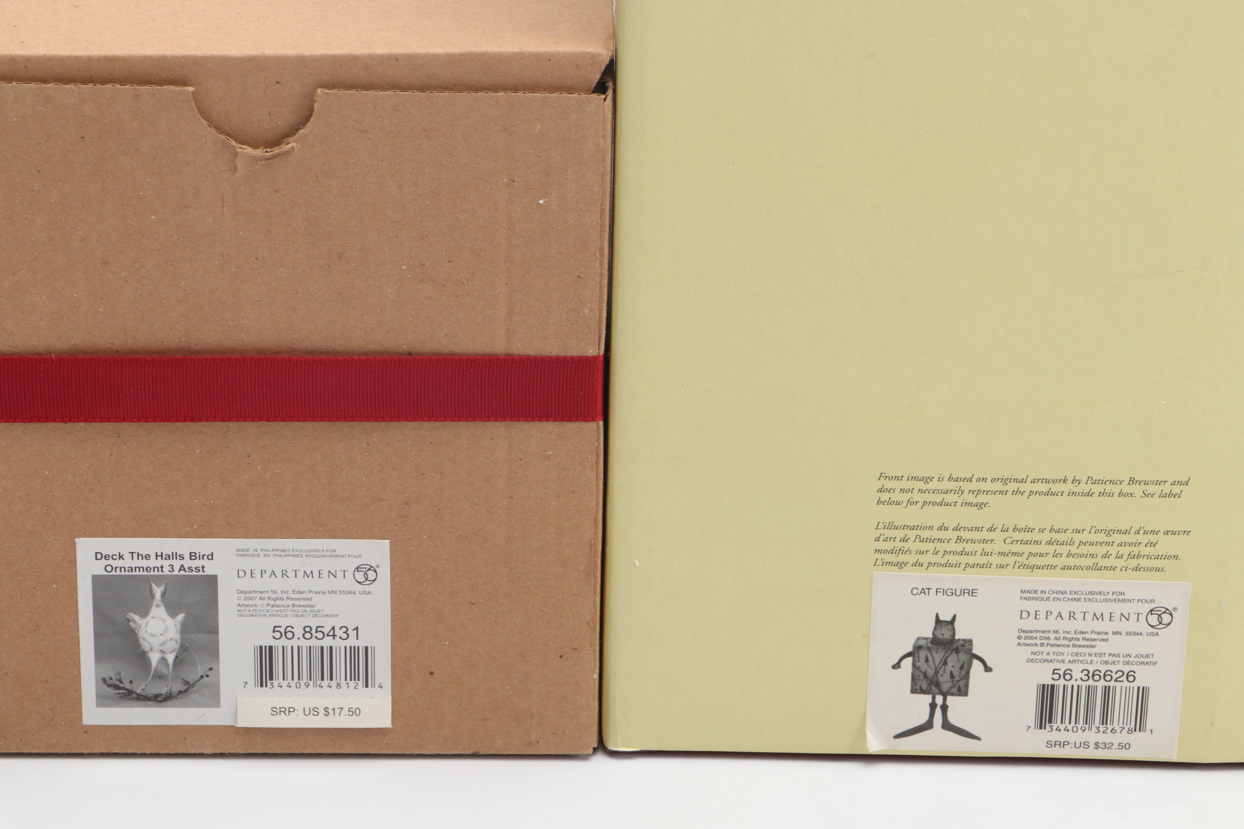 Department 56 Patience Brewster Christmas Krinkles Figurines