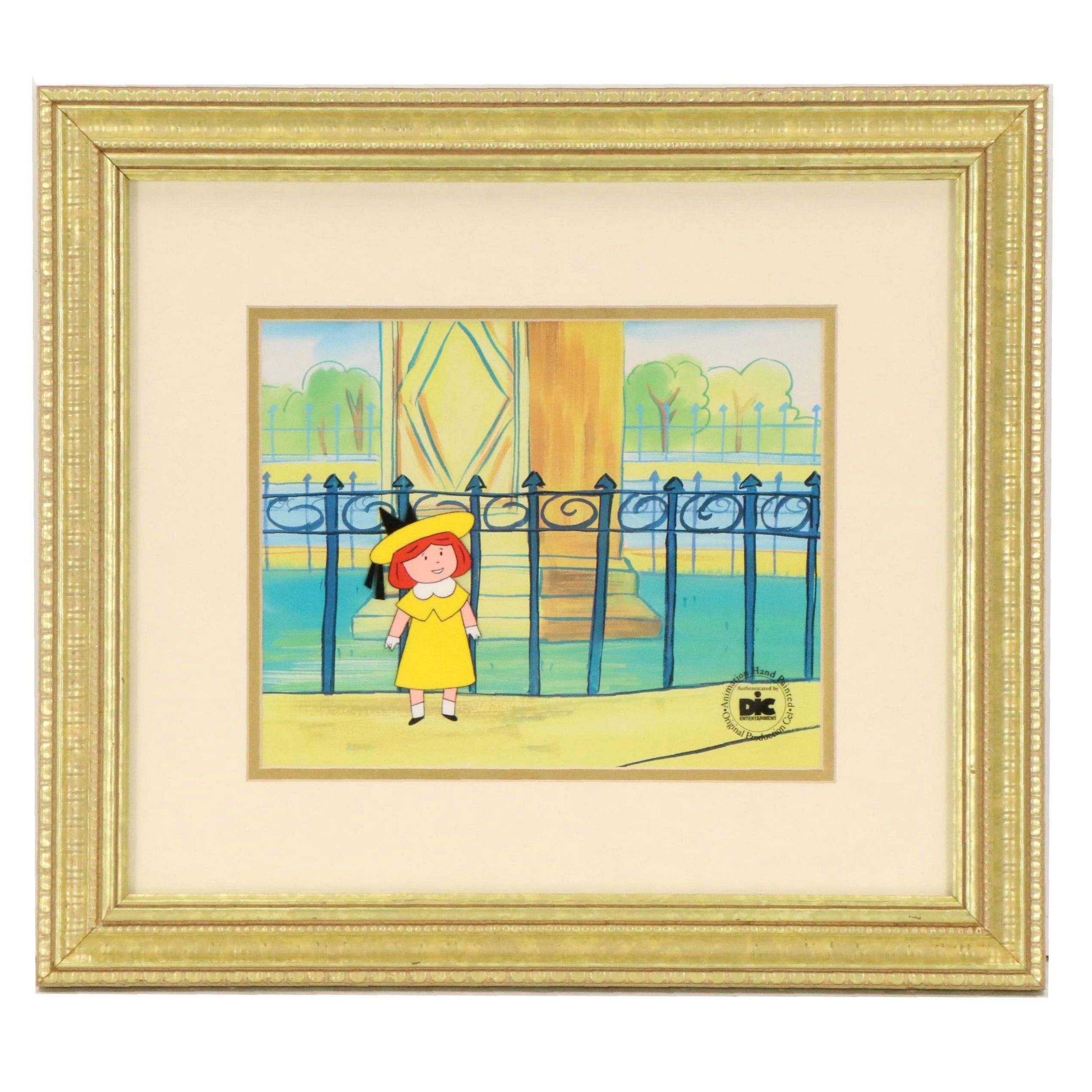 Hand-Painted Sericel From the "Madeline" Series