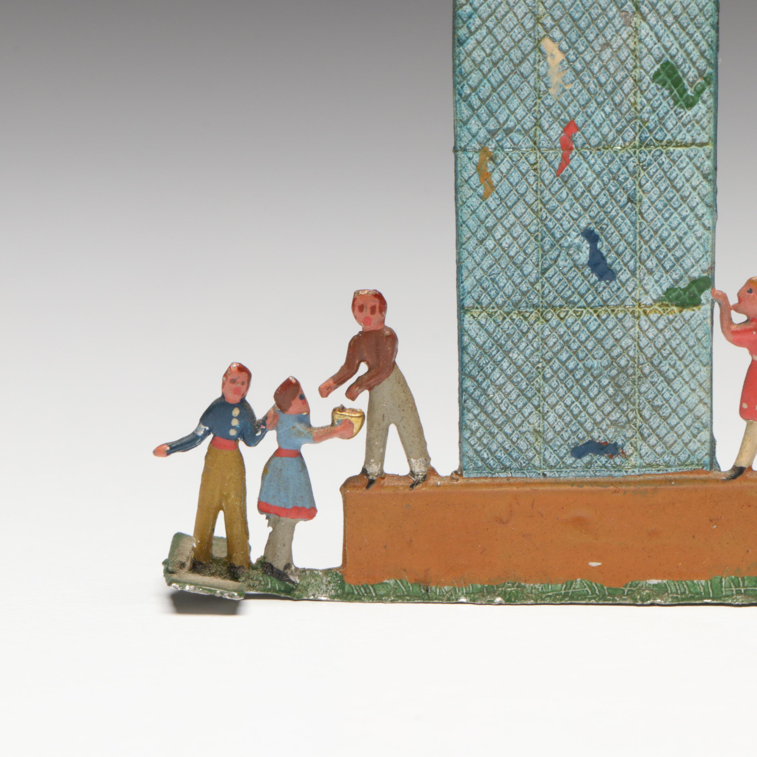 Wilhelm Schweizer Enameled Pewter Figurines