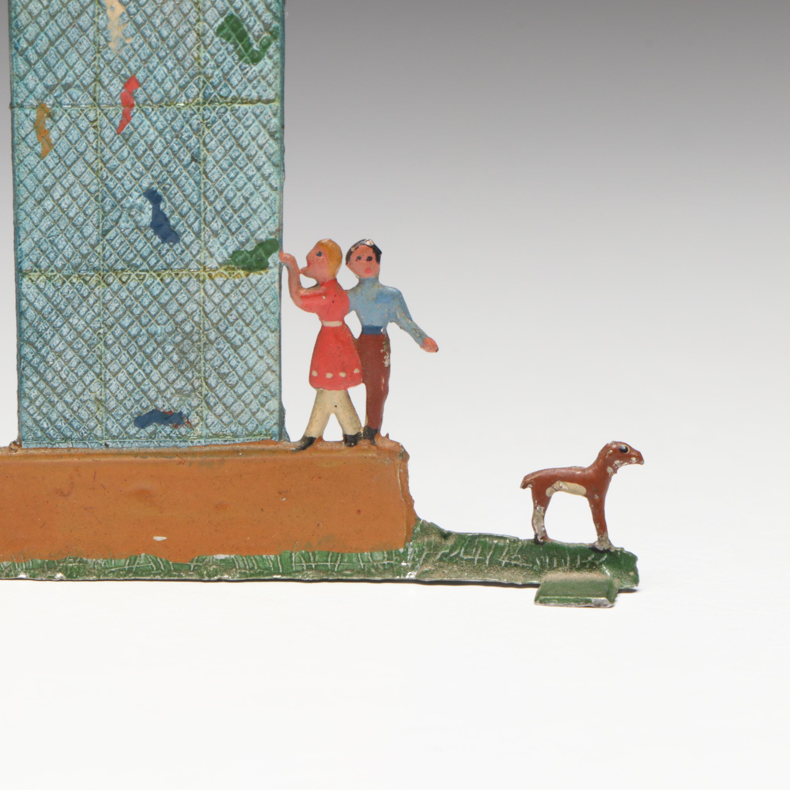 Wilhelm Schweizer Enameled Pewter Figurines