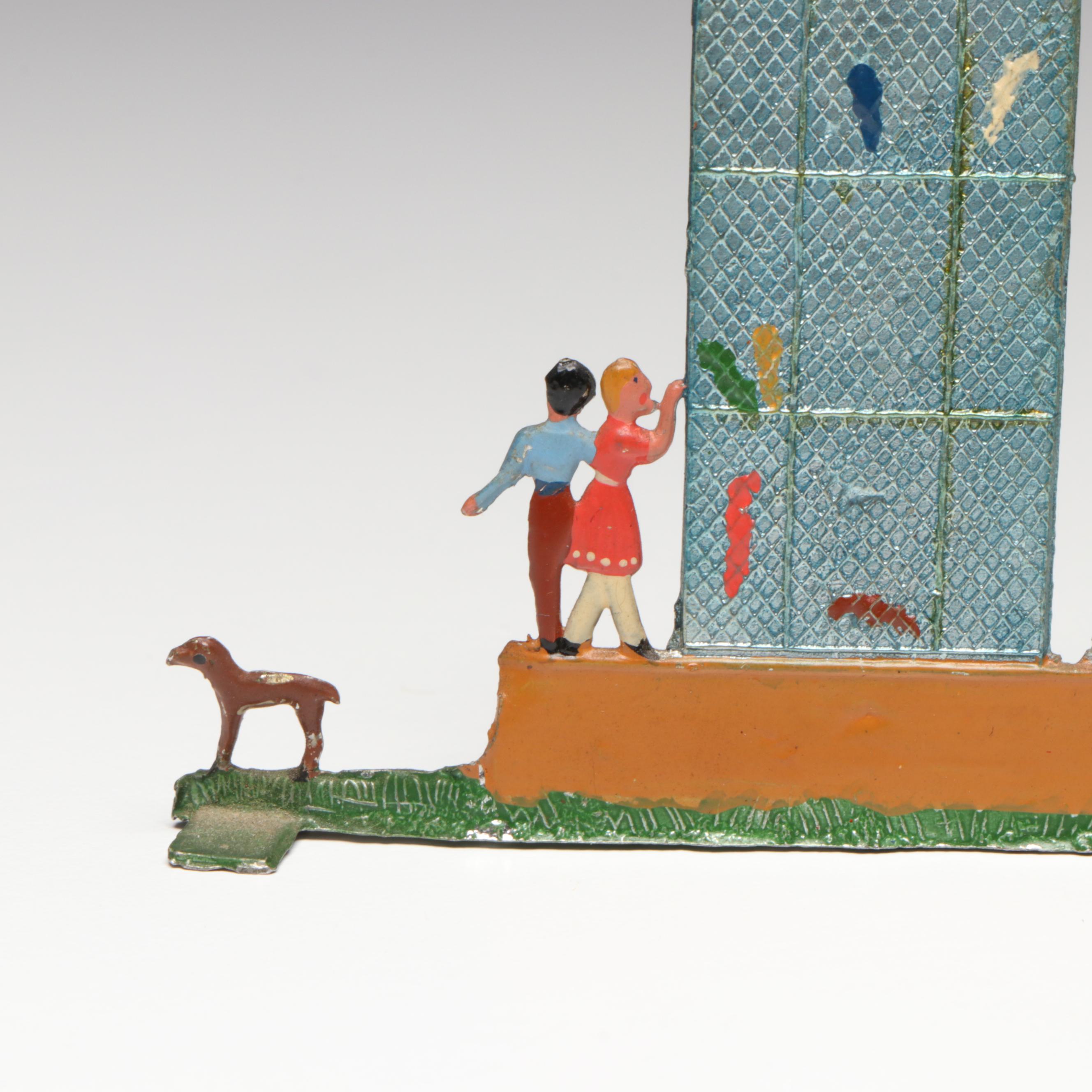 Wilhelm Schweizer Enameled Pewter Figurines