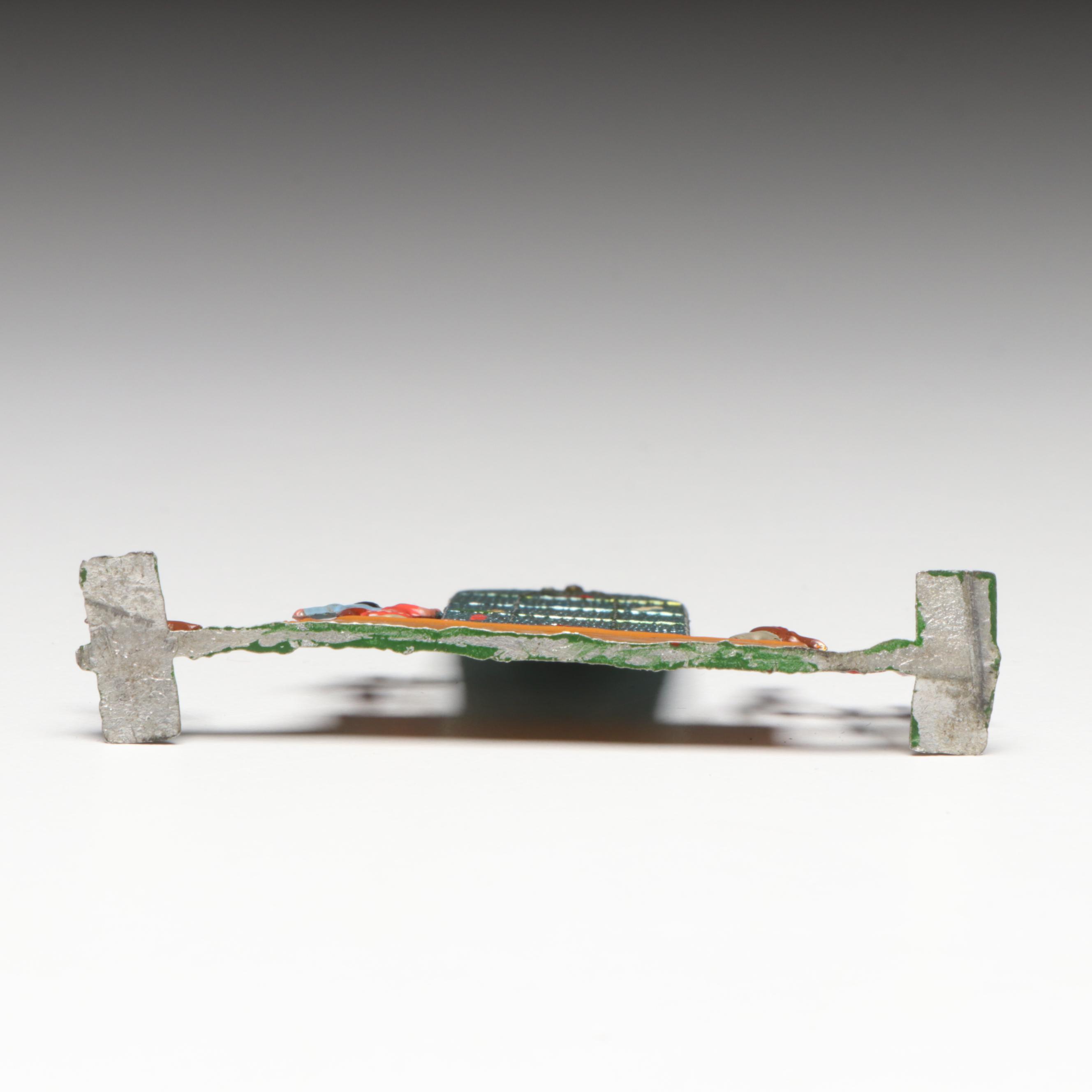 Wilhelm Schweizer Enameled Pewter Figurines