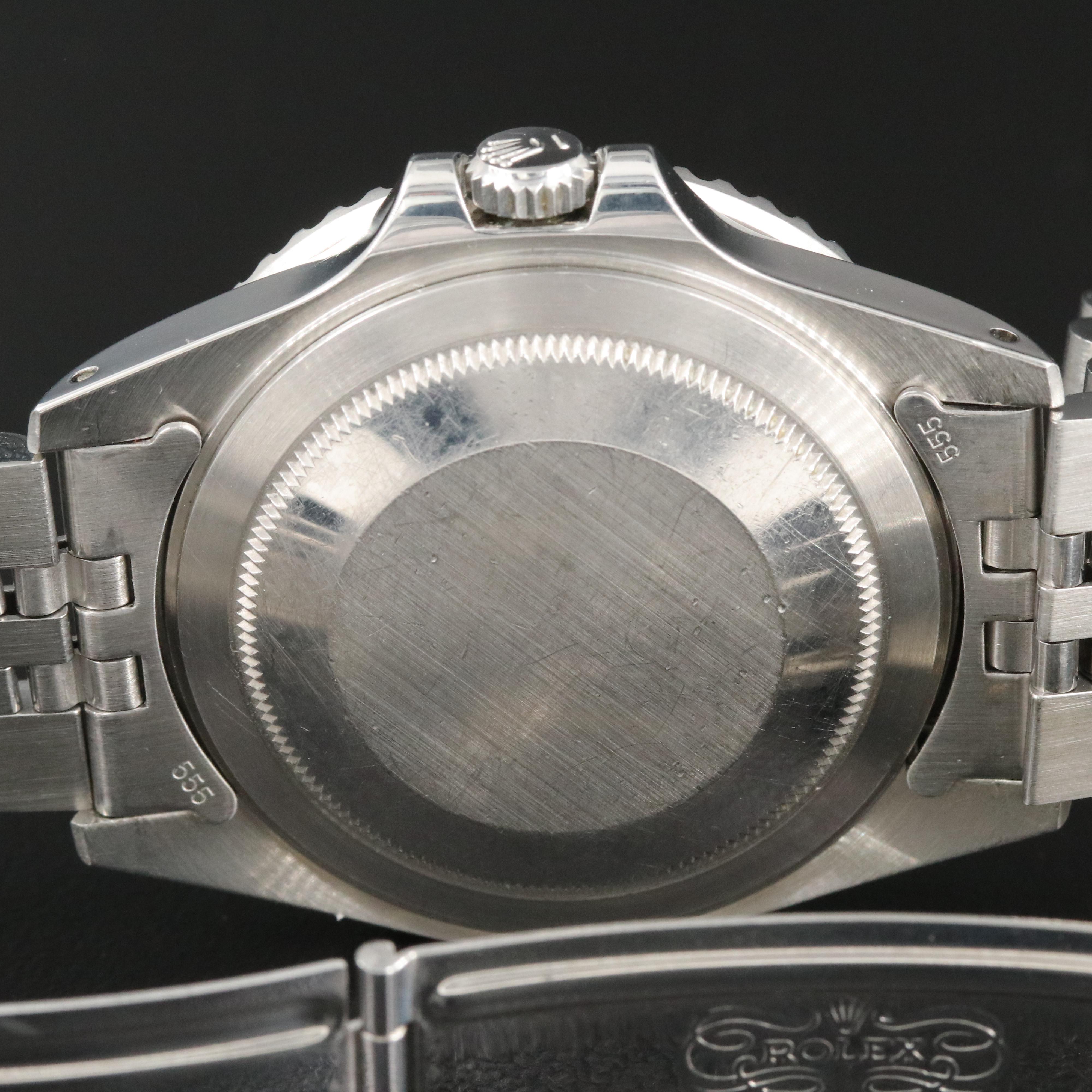 1987 Rolex GMT-Master II 16760 "Coke" Black Steel Automatic Watch