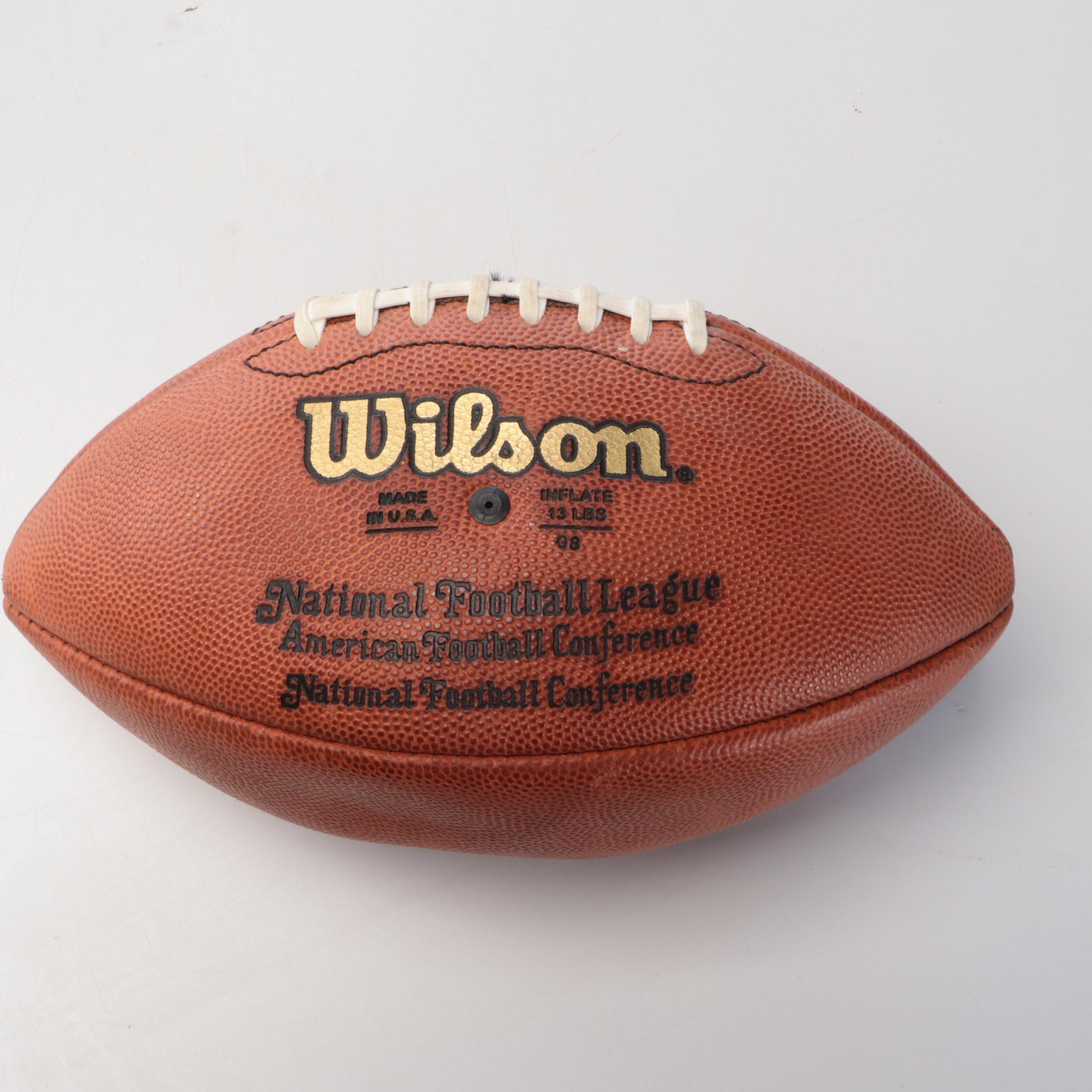 Vonnie Holliday Player Issued Kansas City Chiefs Jersey with Signed Football