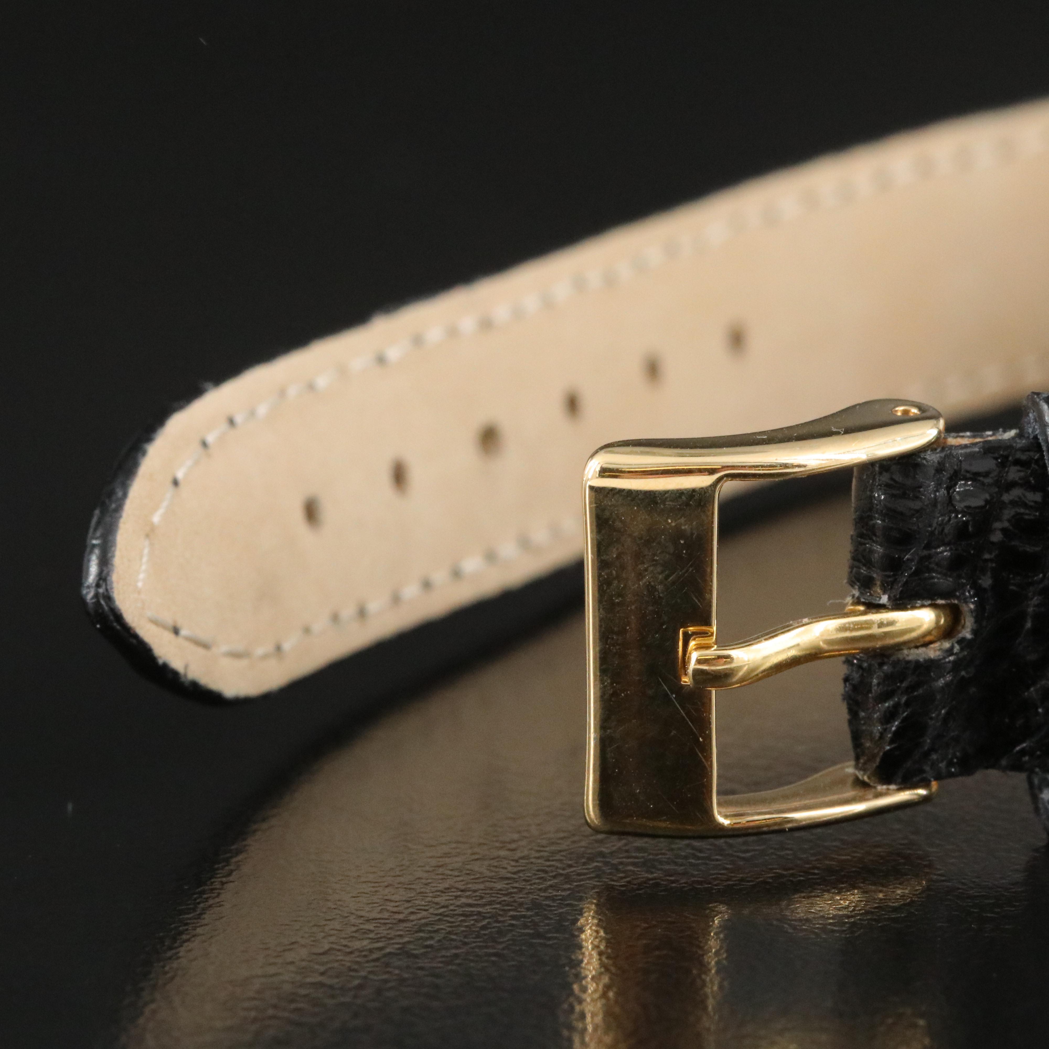 18K Cartier Tank Vintage Stem Wind Watch