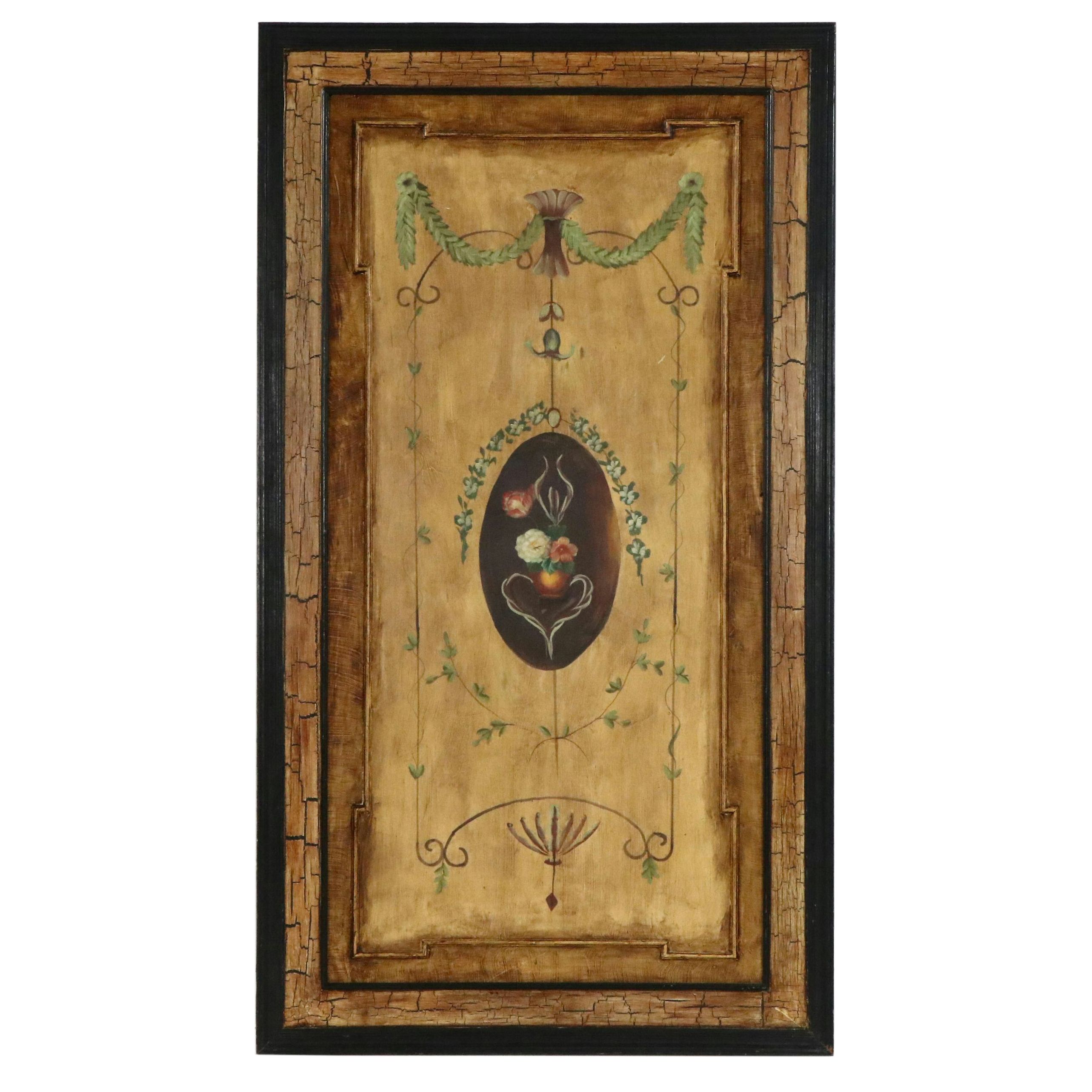 Robert-Grace Neoclassical Reproduction Wall Panel
