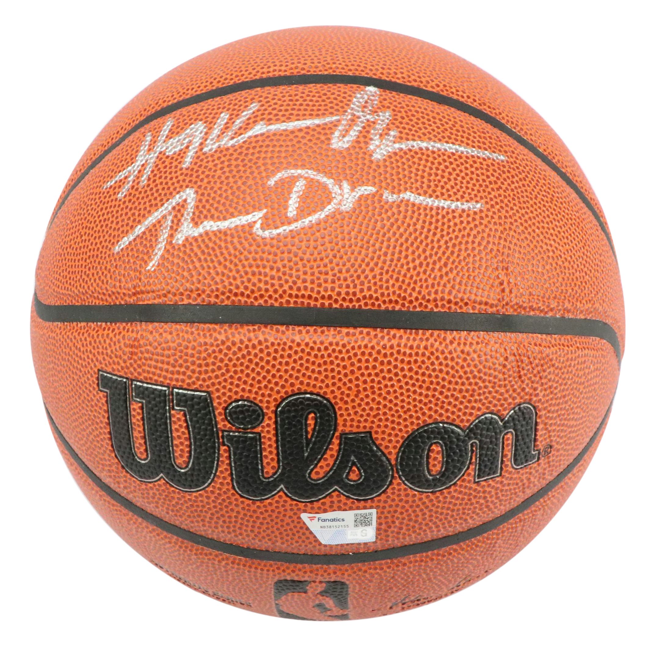 Hakeem Olajuwon "The Dream" Signed Wilson NBA Basketball, Fanatics