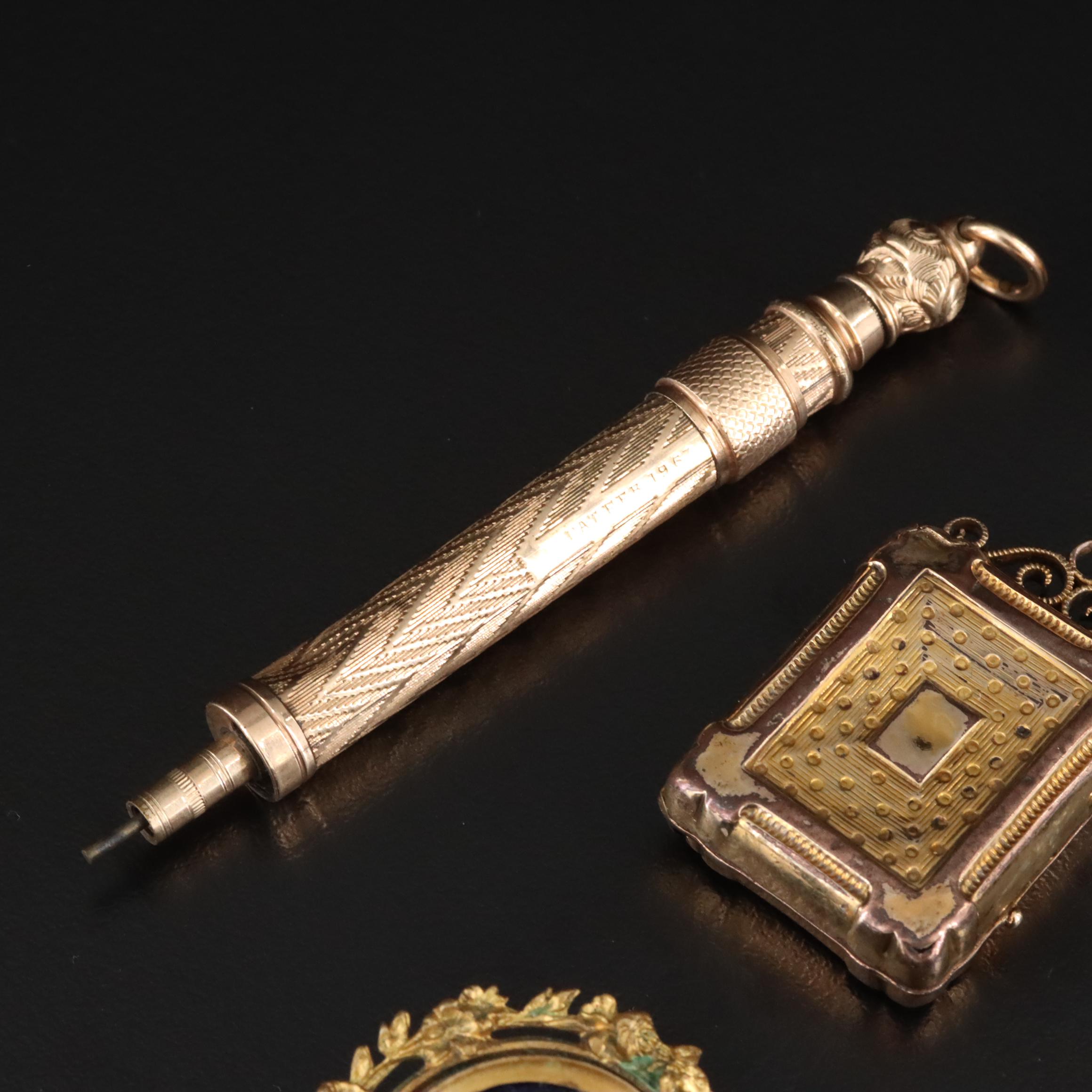 Jewelry Collection ft. John Holland Telescopic Mechanical Pencil & Dip Pen