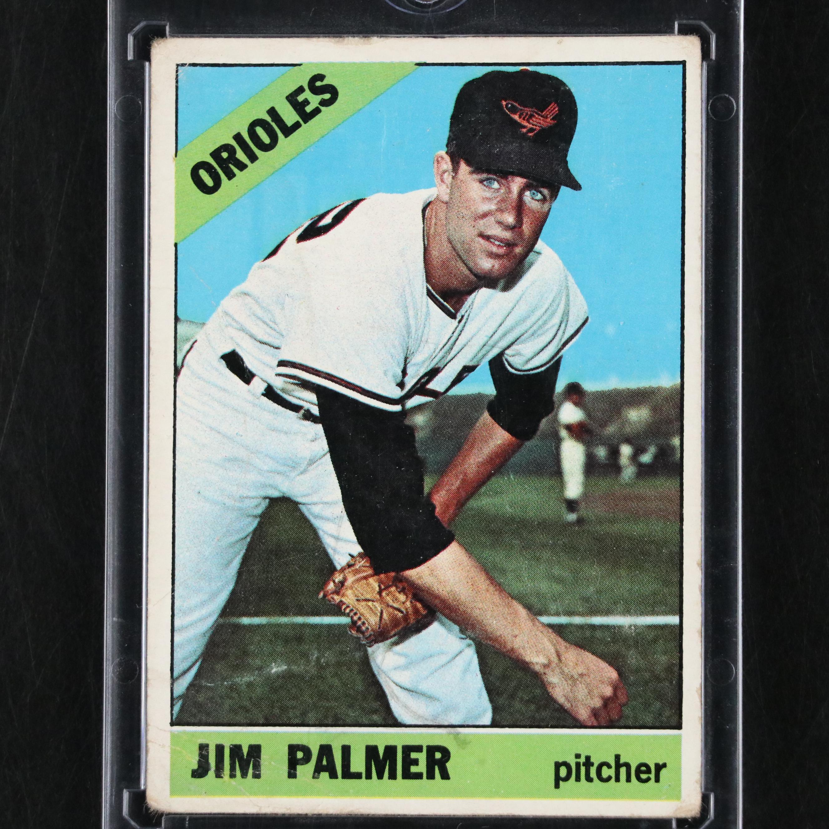 1966 Topps Jim Palmer Rookie Card with 1963 Topps Sandy Koufax