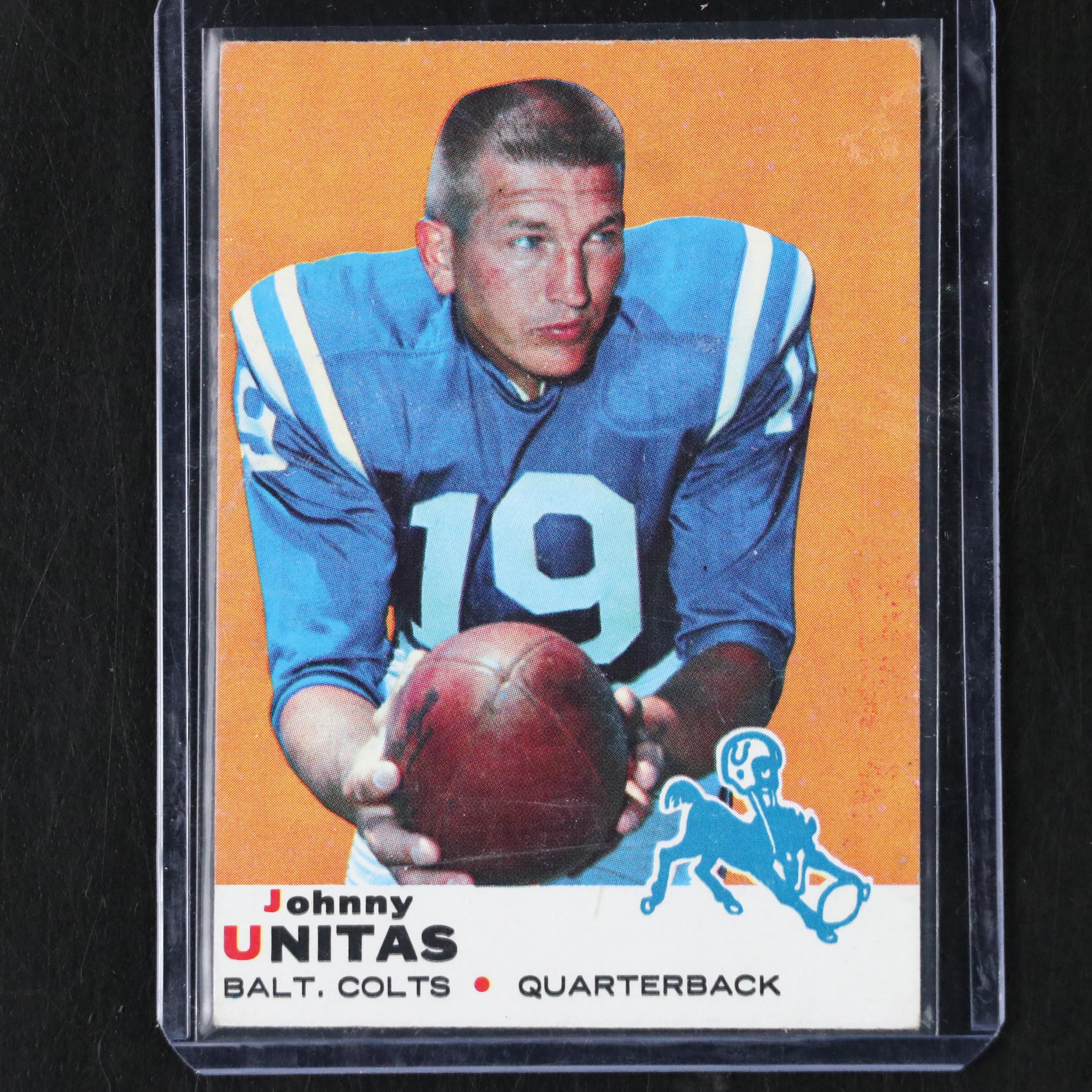 Topps Johnny Unitas Football Cards, 1960s–1970s