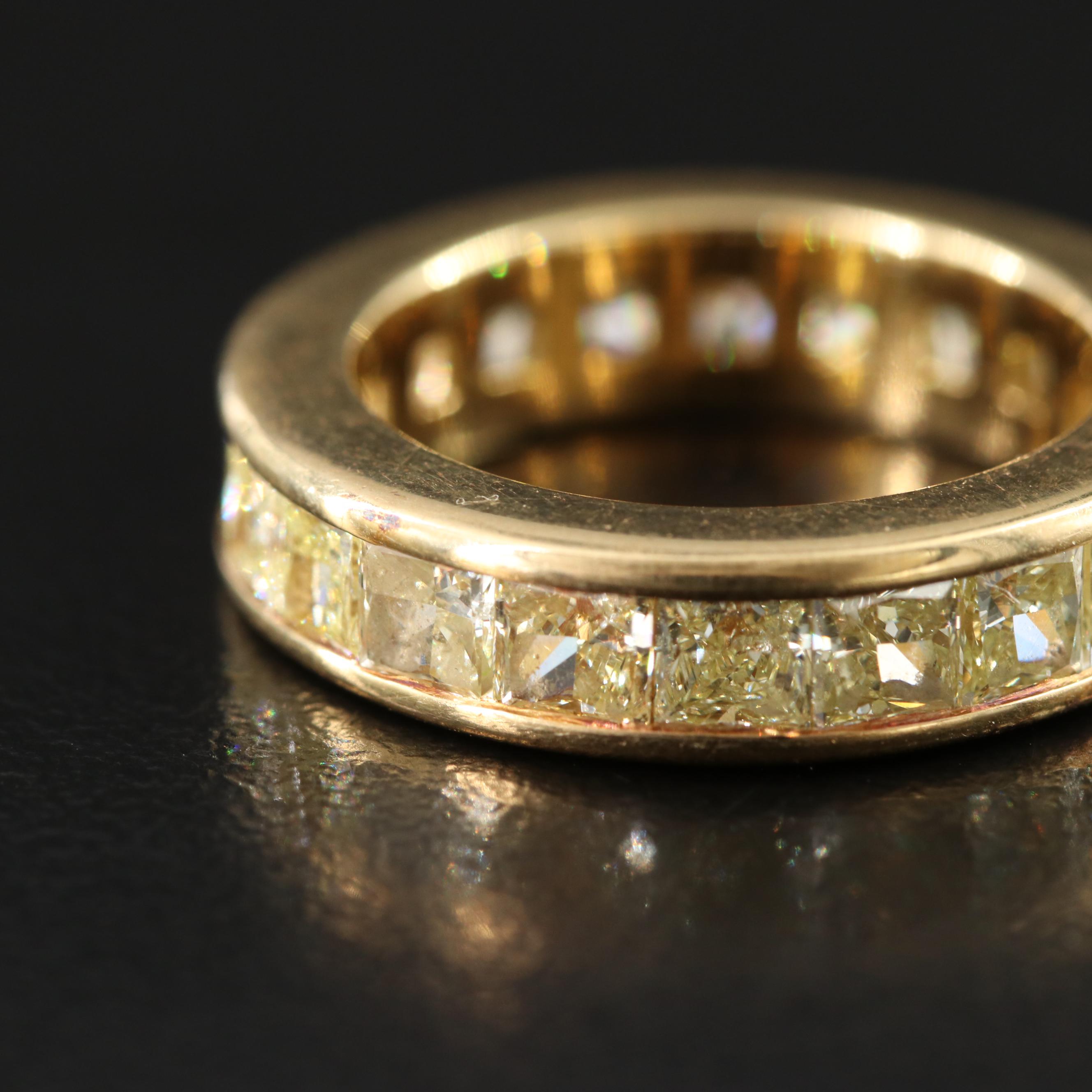 18K 4.50 CTW Diamond Eternity Band