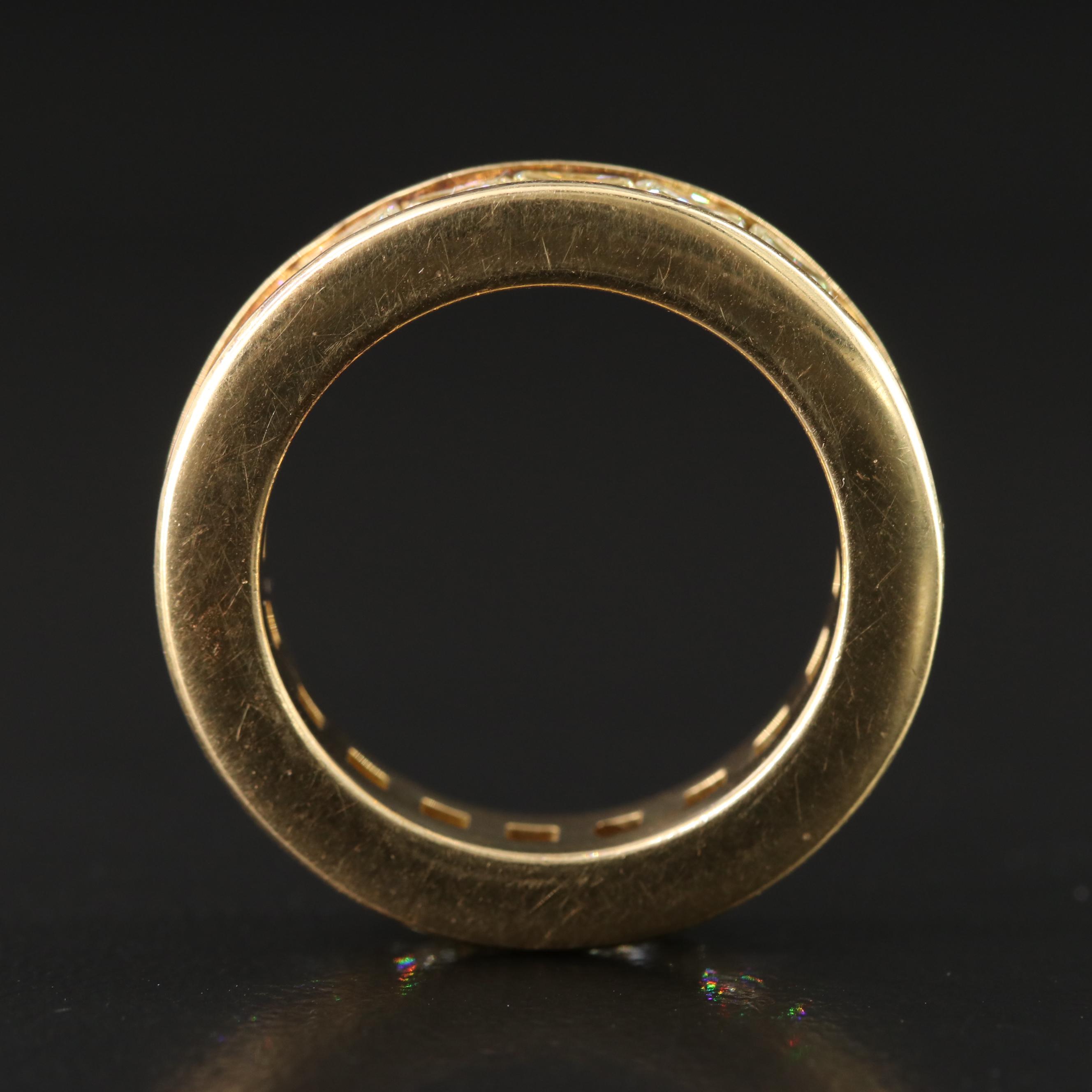 18K 4.50 CTW Diamond Eternity Band