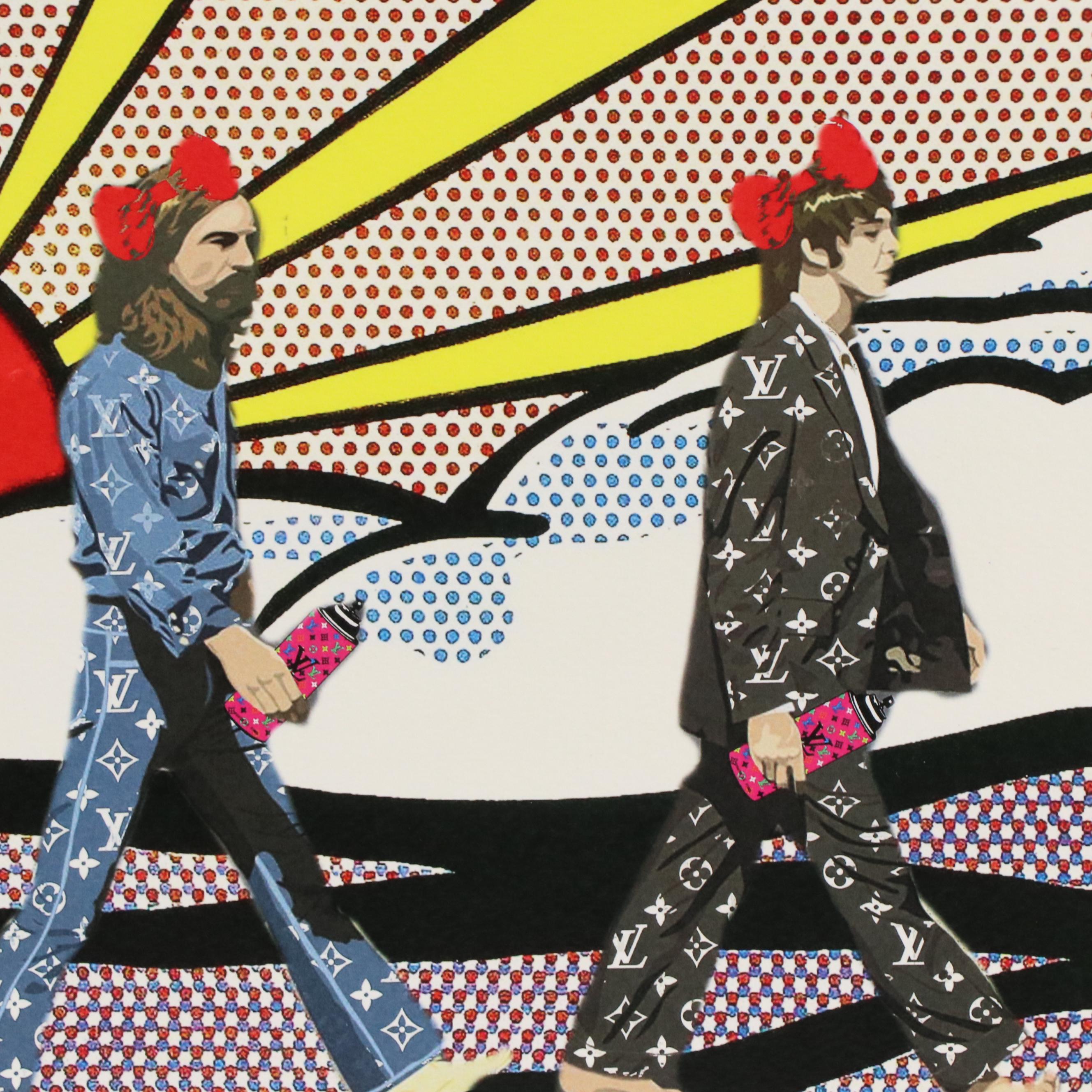 Death NYC Graphic Digital Print of The Beatles, 2022