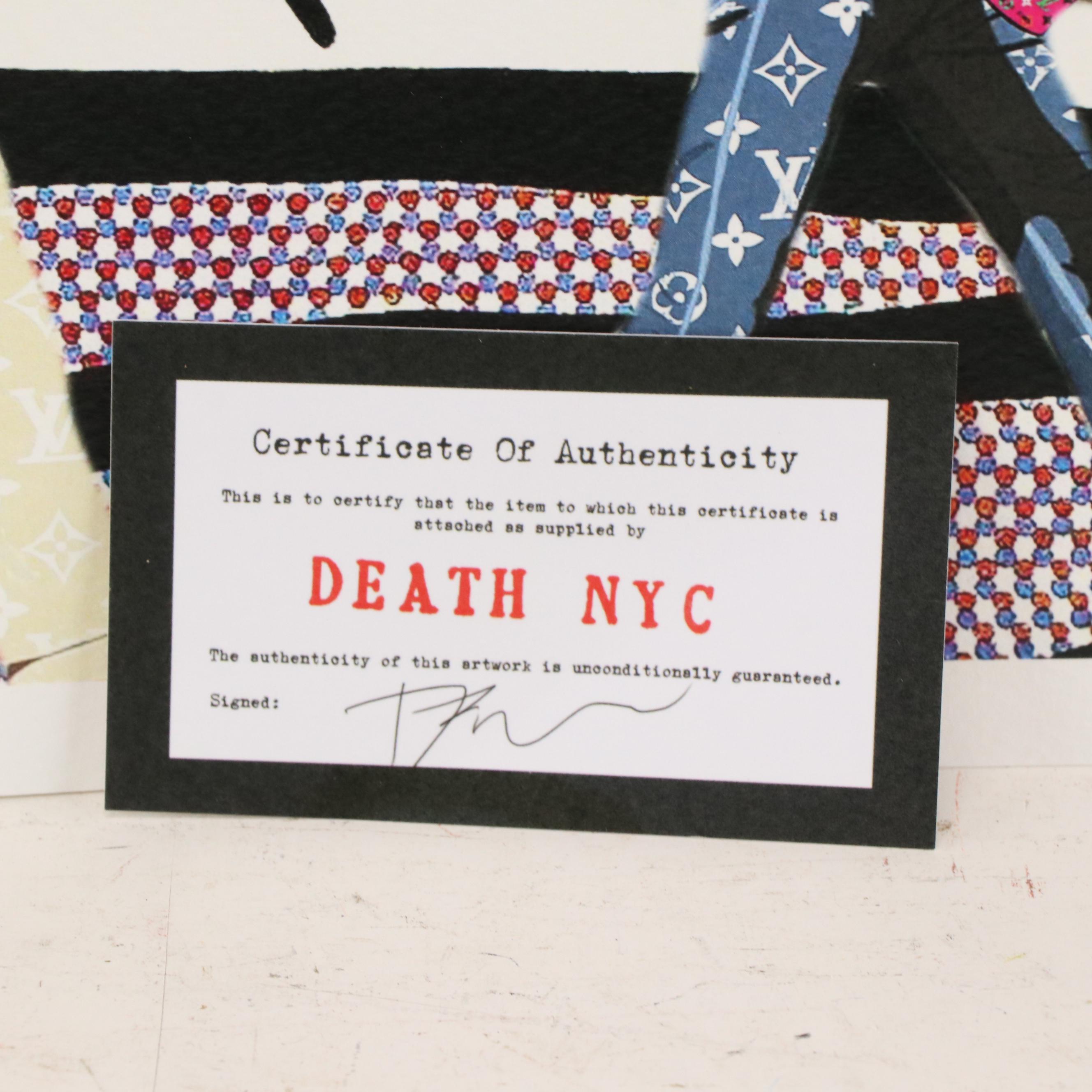 Death NYC Graphic Digital Print of The Beatles, 2022