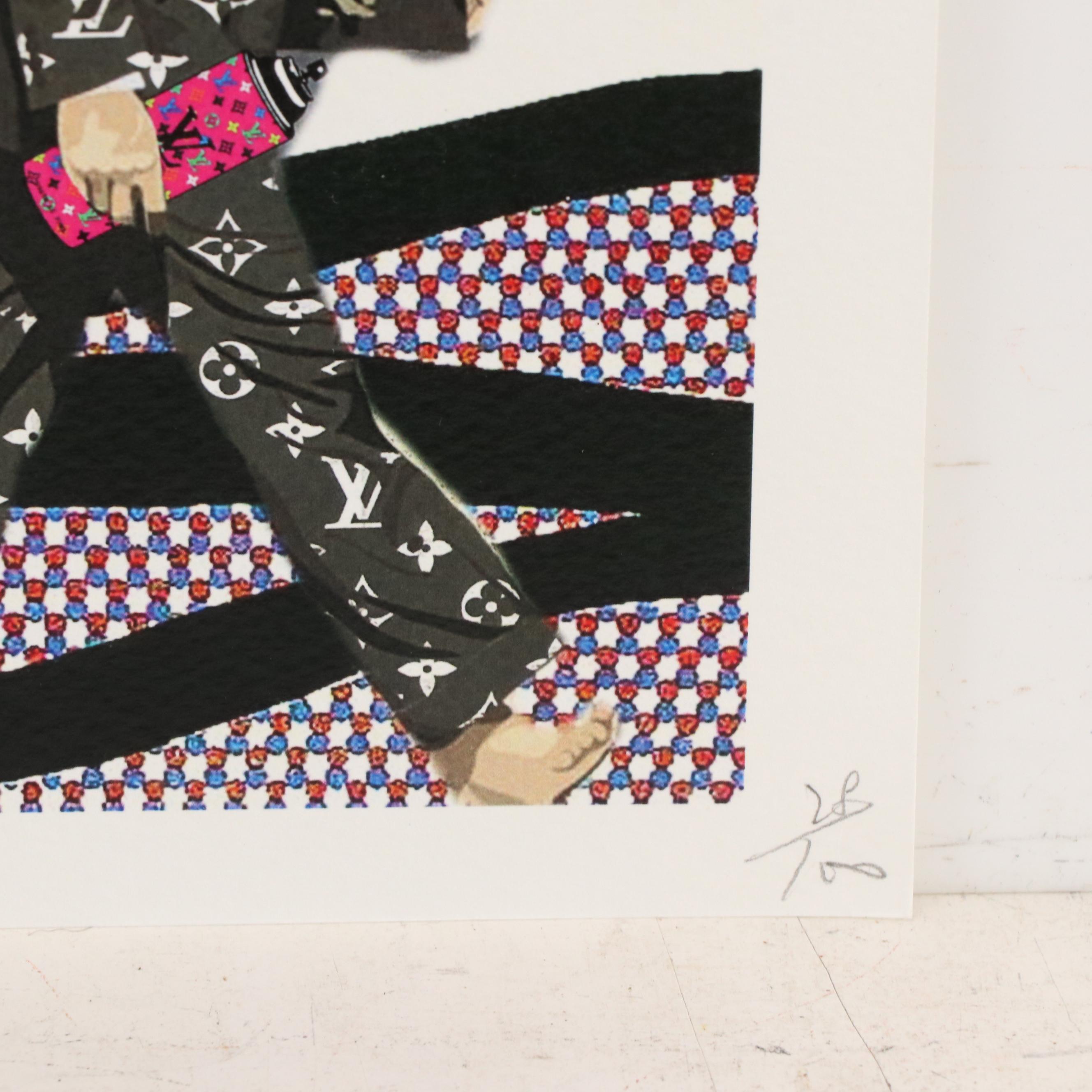 Death NYC Graphic Digital Print of The Beatles, 2022